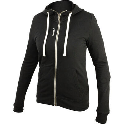 Cappuccio Reebok Fitness El French Terry. Nero. Donne