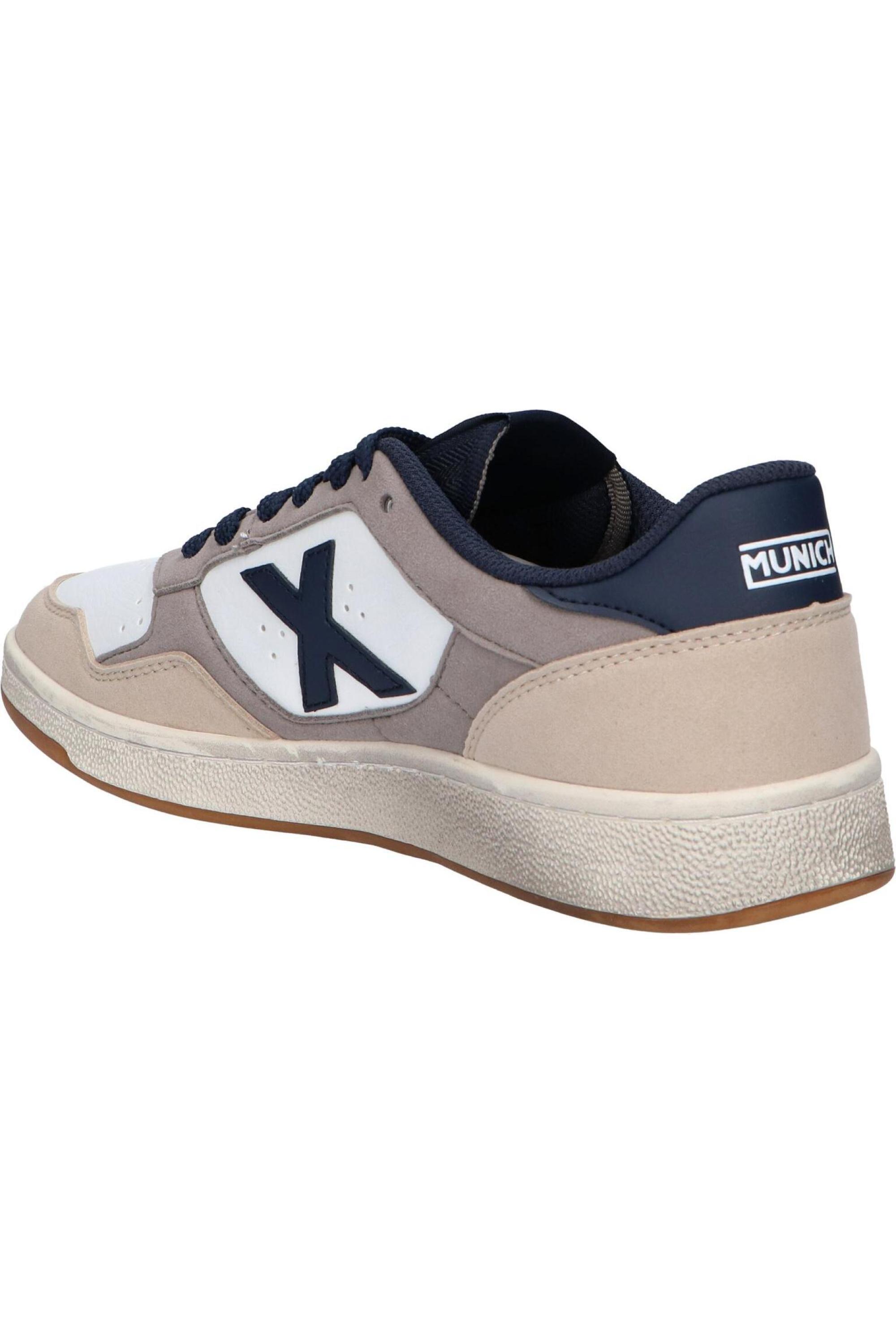 Baskets Munich Modèle Arrow 69 Couleur Beige 5/5