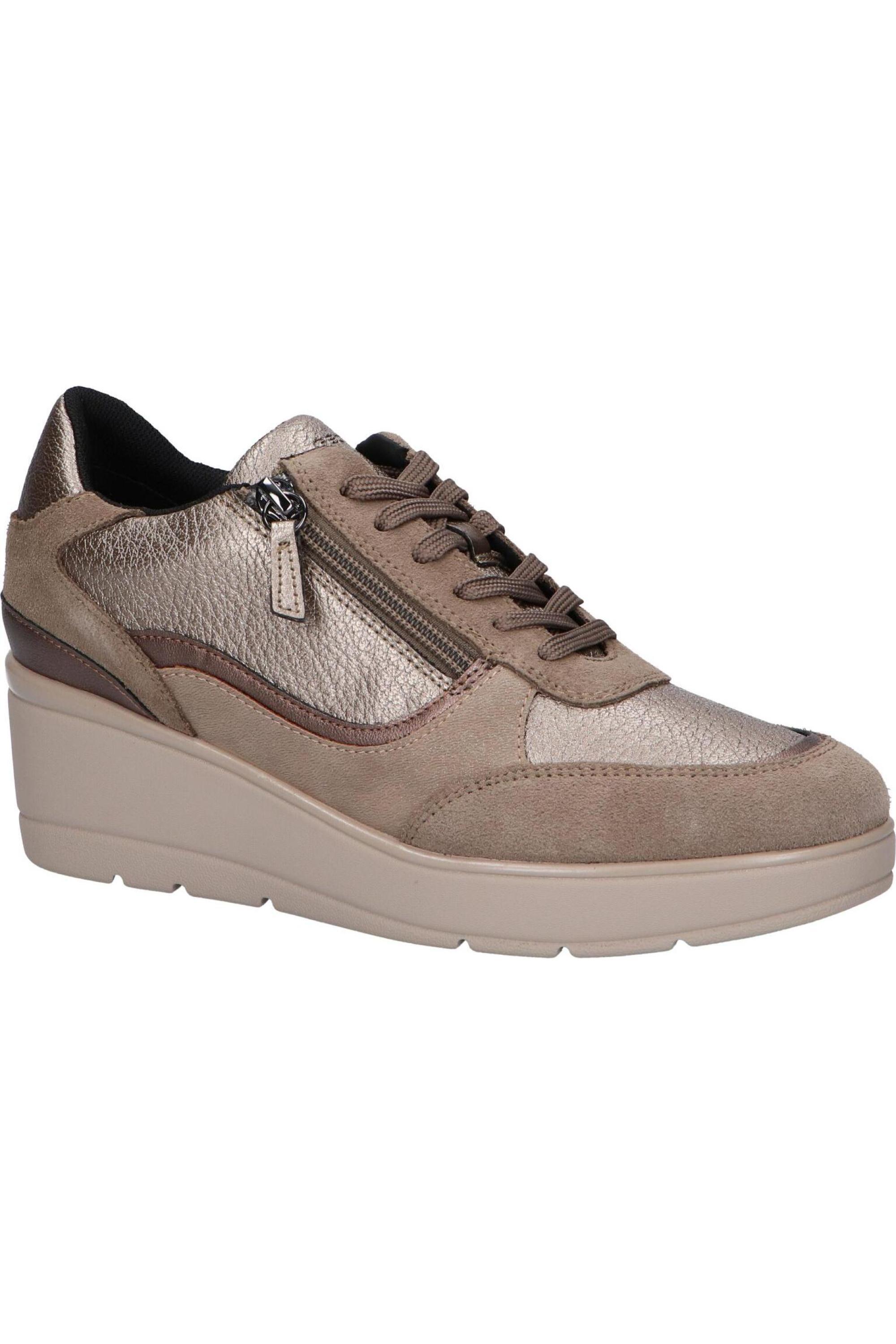 Baskets Geox Modèle D Olde Couleur D´or 2/5