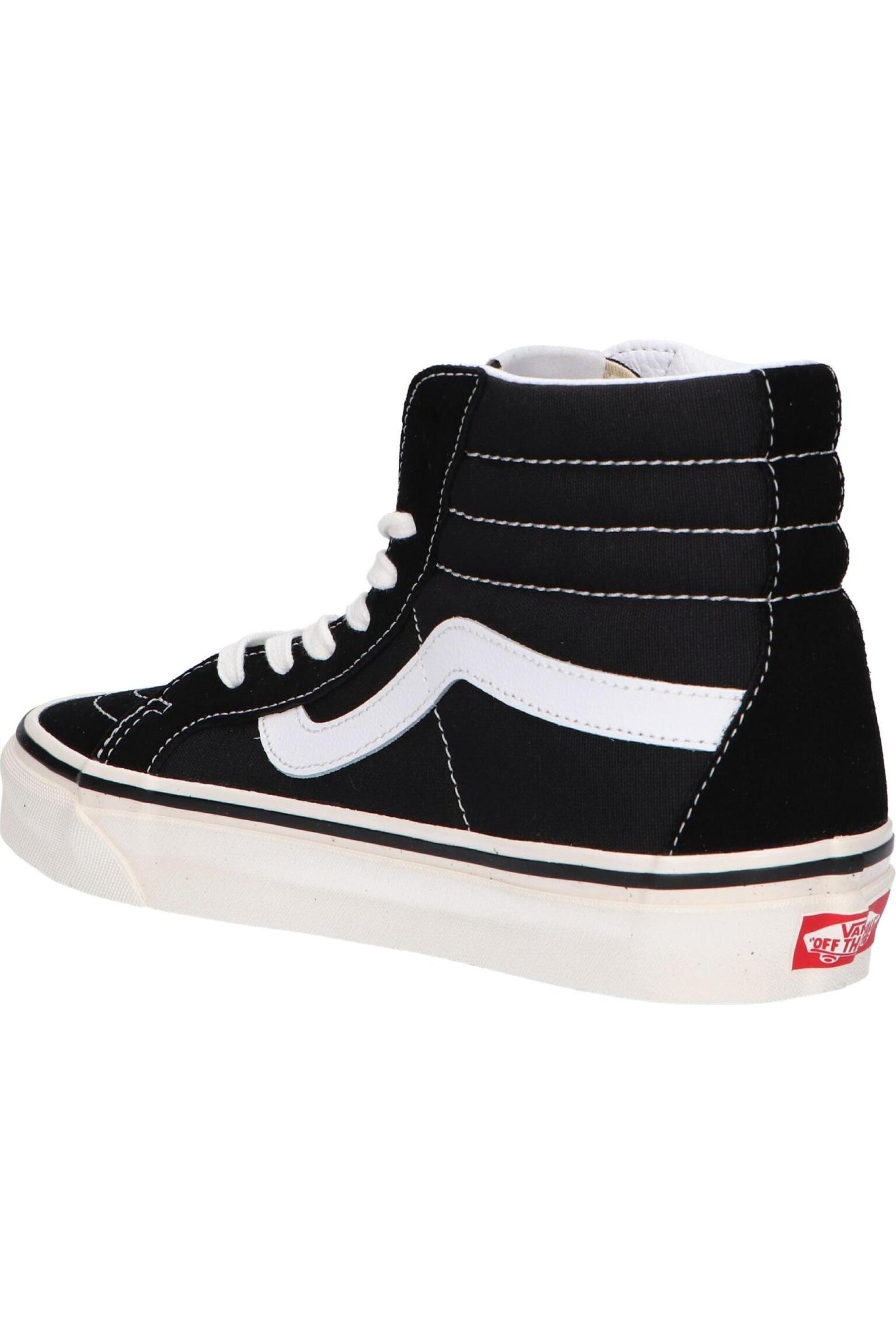 Womens/Ladies SK8Hi Canvas High Top Trainers (Black) 5/5