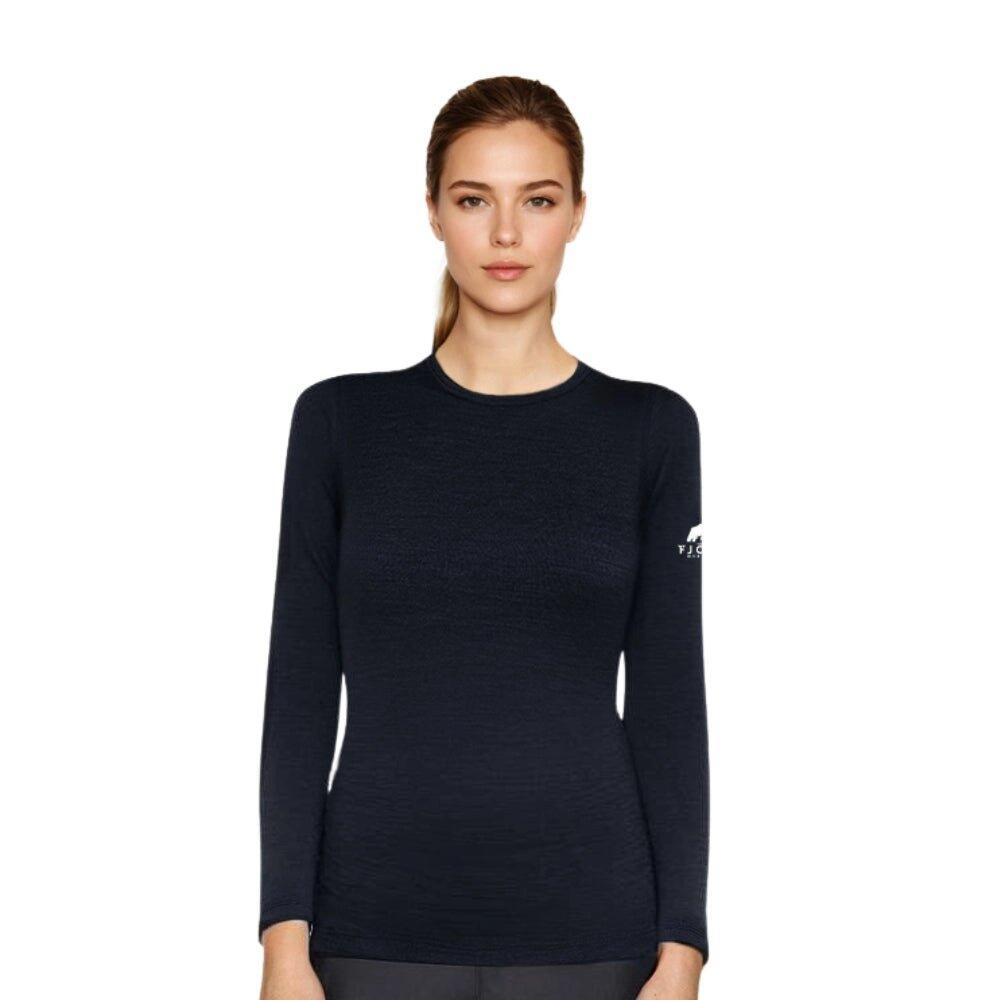 FJORK MERINO Camiseta de mujer de manga larga 100% lana merino - Bjork 210
