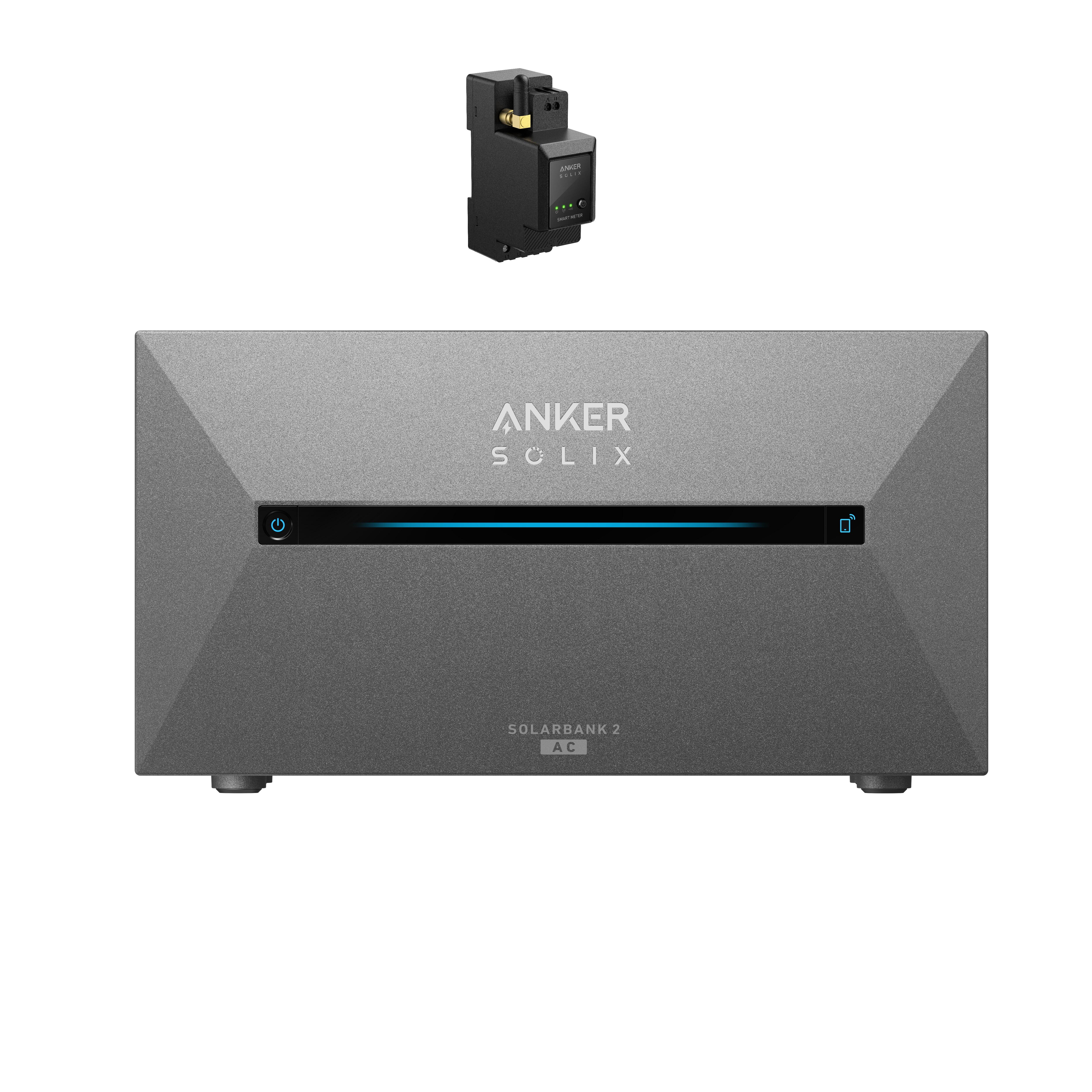 ANKER Solární powerbanka KIT Anker Solix 2 E1600 AC