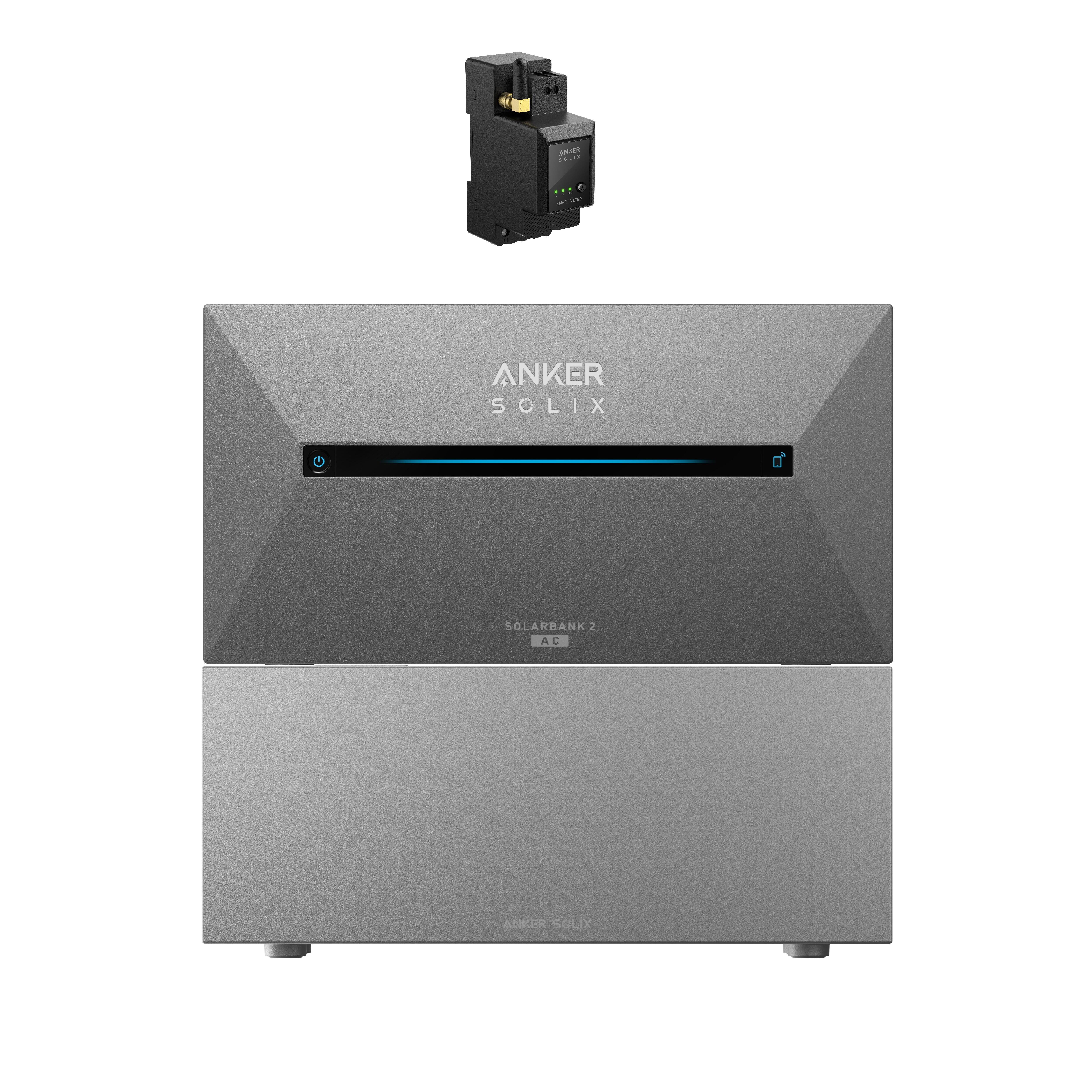 Zestaw fotowoltaika balkonowa Anker SOLIX Solarbank 2 E1600 AC+BP1600+A17X7311