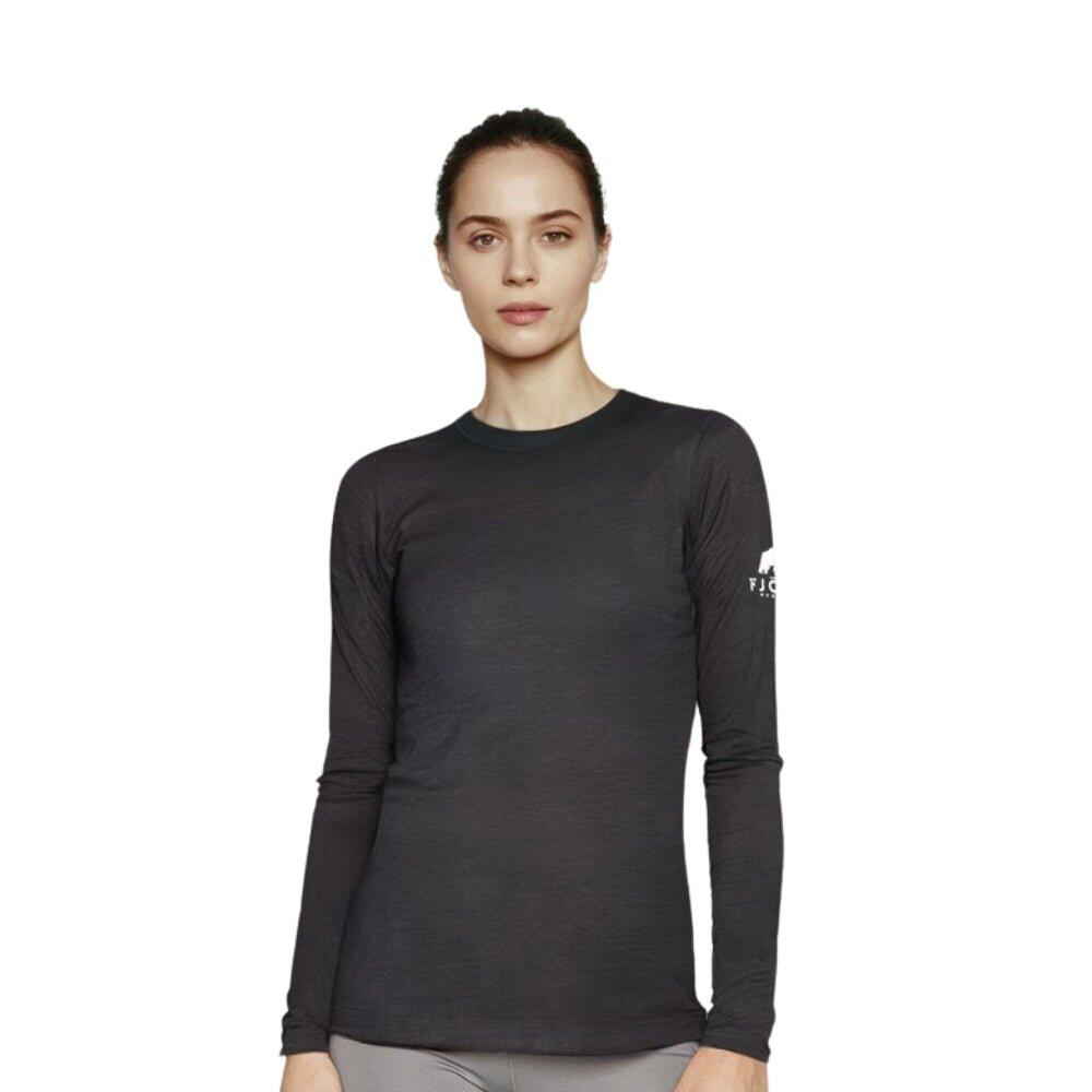 T-Shirt für Frauen aus 100% Merinowolle mit langen Ärmeln - Bjork 210 5/5