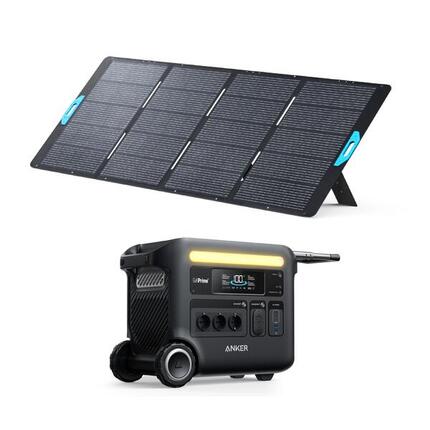 Kit Powerstation Anker SOLIX F2600 mit Solarpanel 400 W (0% MwSt)
