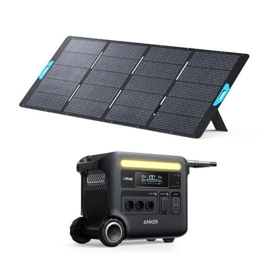 Kit Power Station Anker SOLIX F2600 con pannello solare 400 W