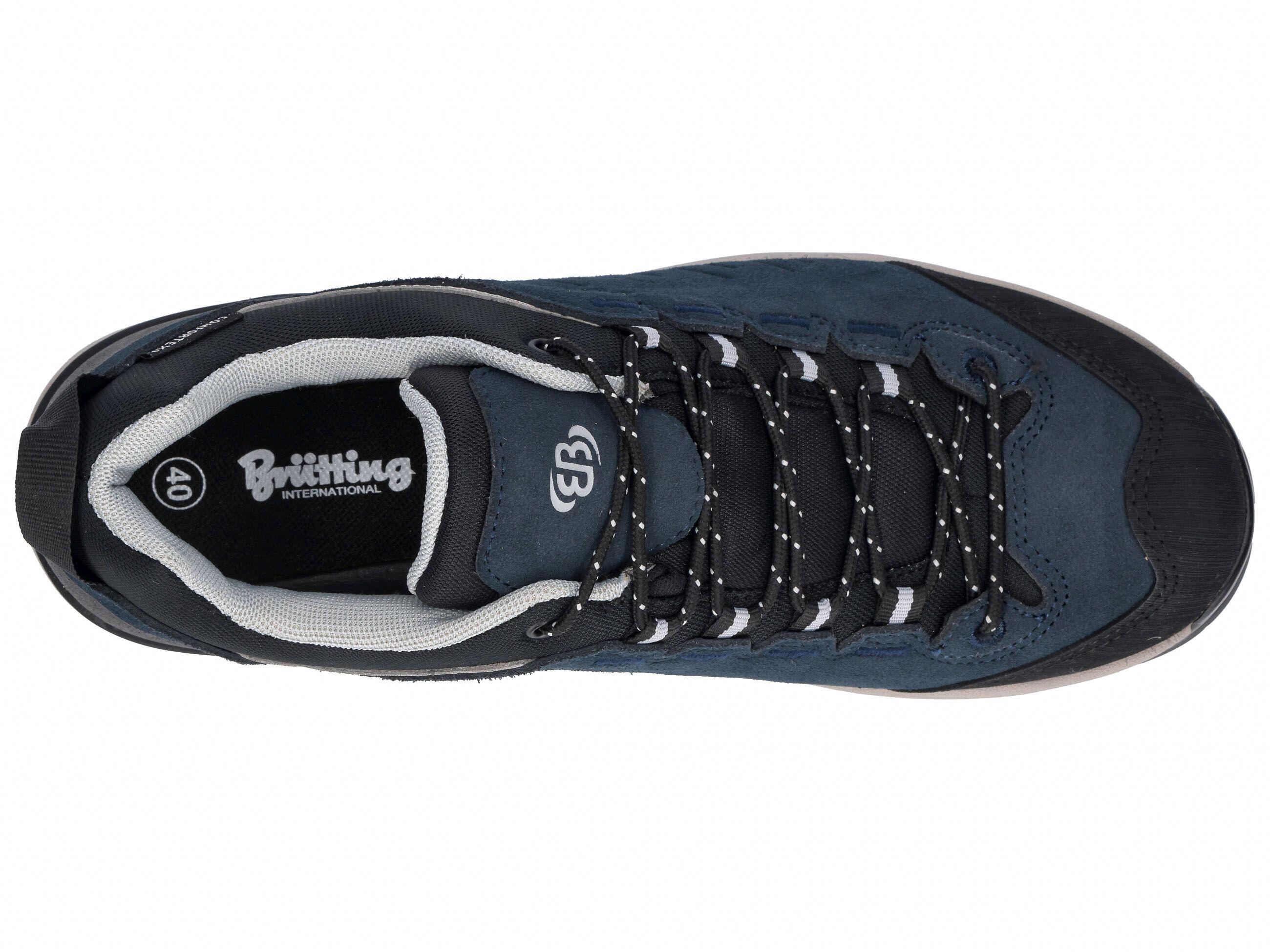 Brütting Mount Shavano Leather Hiking Shoe Blue, Waterproof, Vibram Sole 5/6