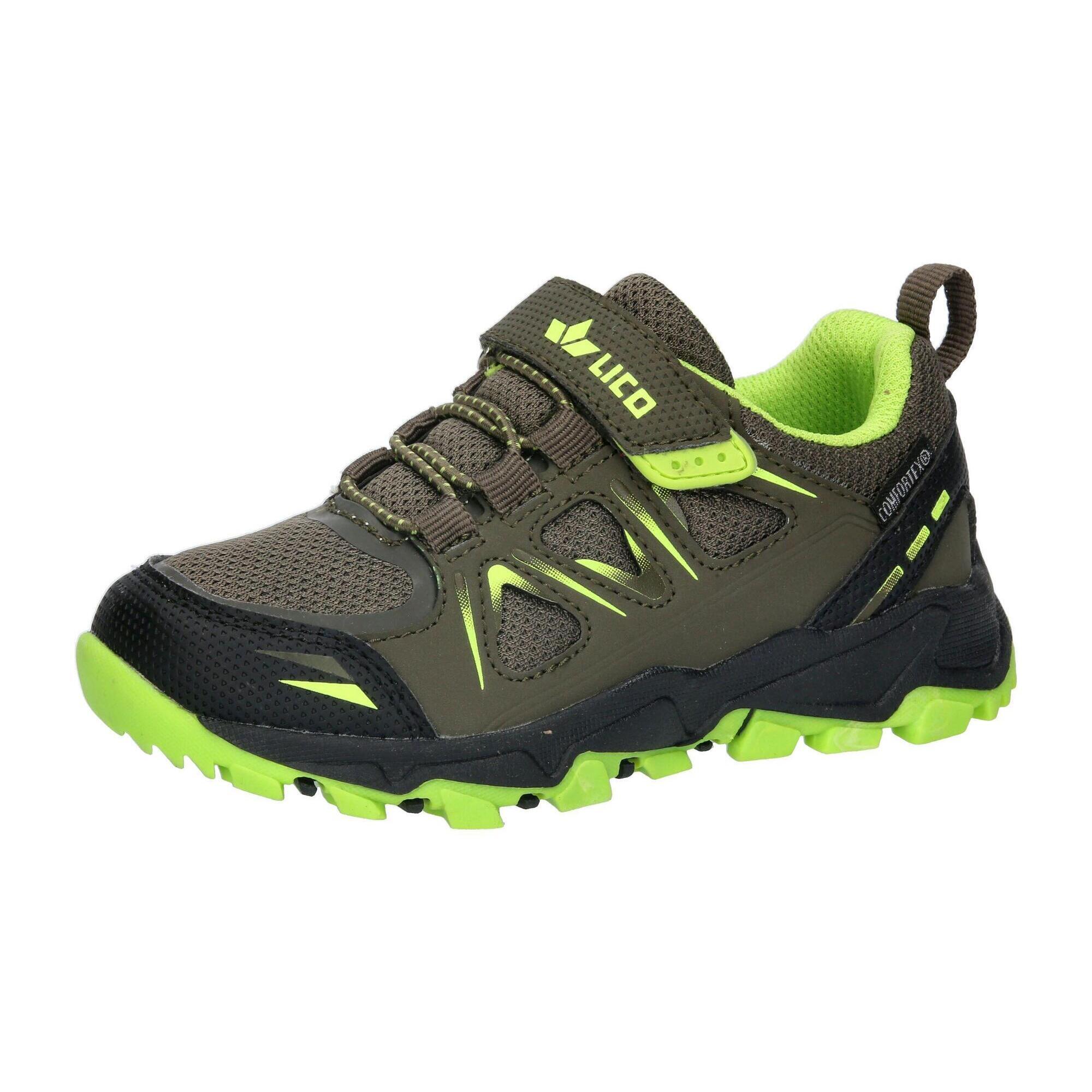 Lico - Chaussure Extérieure Imperméable Et Respirant Garçons Lico Allen Vs - Chaussures De Sport - Vert - 35 - Decathlon