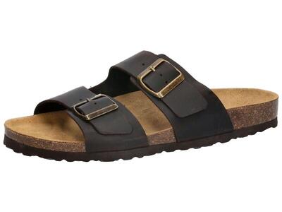 Pantolette Herren Schnallen LICO Bioline Jenrik