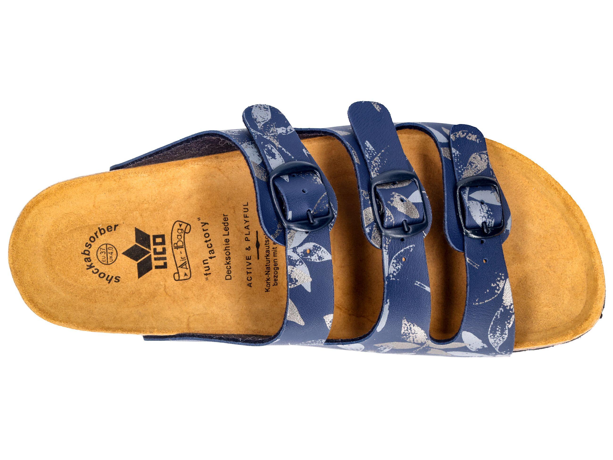 Mule Boucles Femmes LICO Bioline Leave 5/6