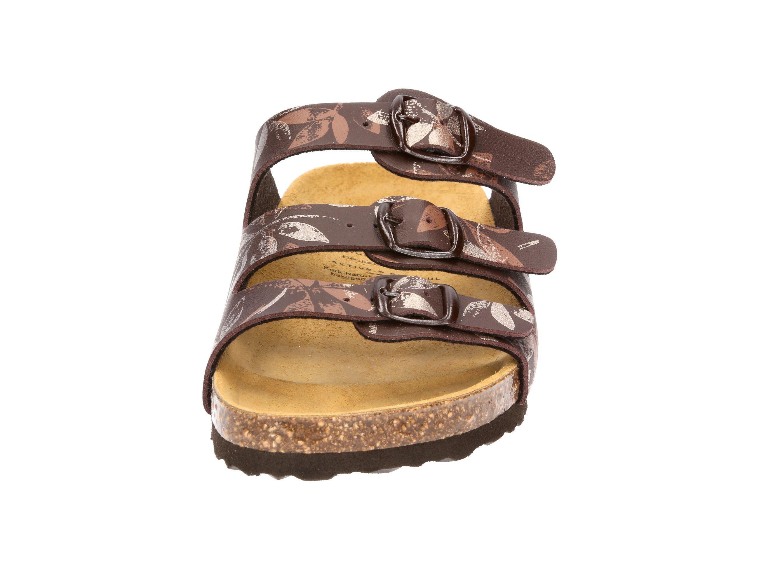 Pantolette Damen Schnallen LICO Bioline Leave 3/6