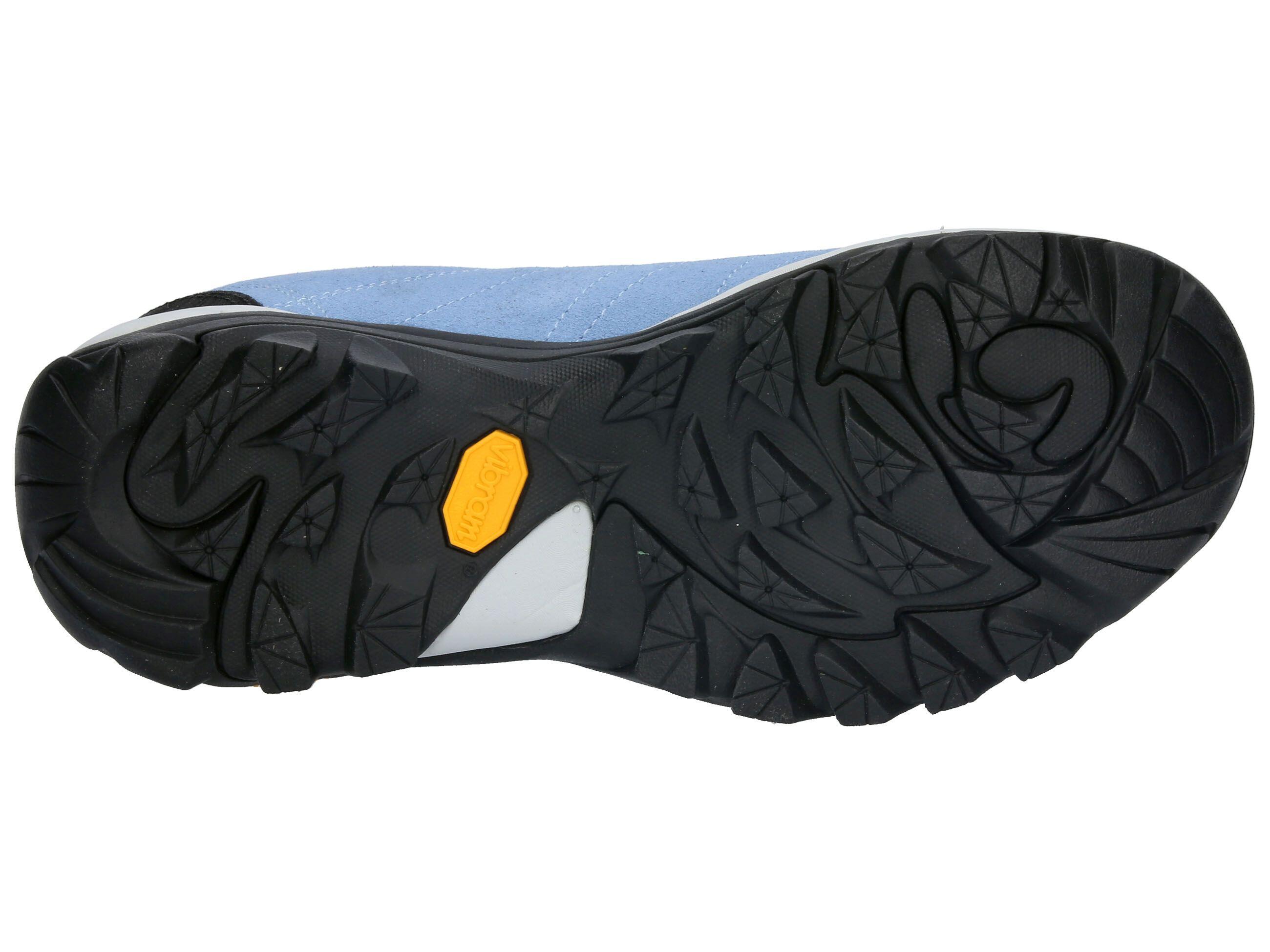scarpe - outdoor - donna - velours, suola Vibram, soletta removibile - blu 6/6
