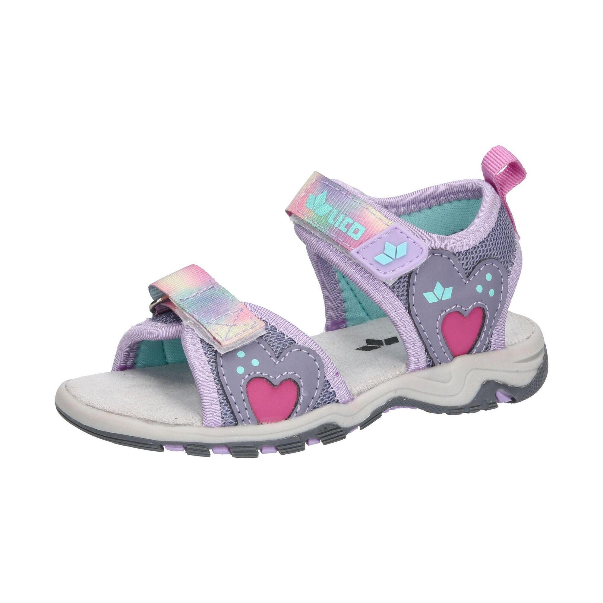 Lico - Sandale Fermeture Velcro Filles Lico Blacky V - Sandales - Violet - 25 - Decathlon