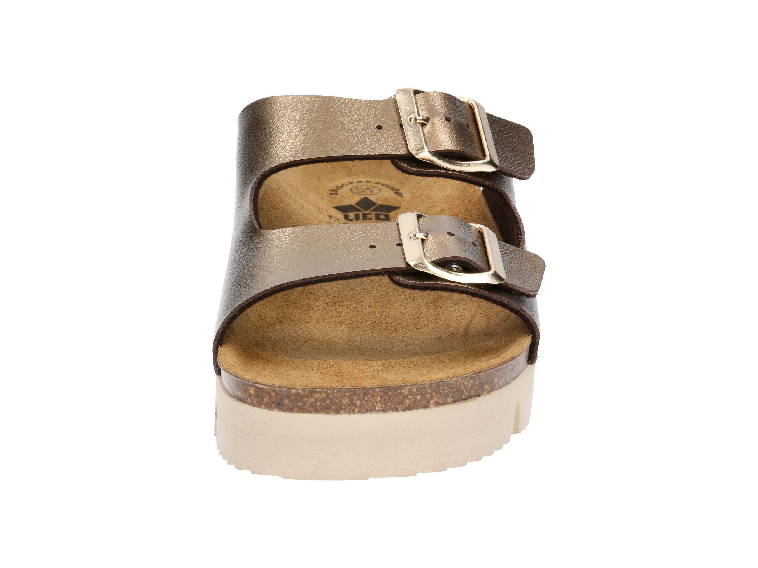 Pantolette Damen Schnallen LICO Bioline Chic 3/6