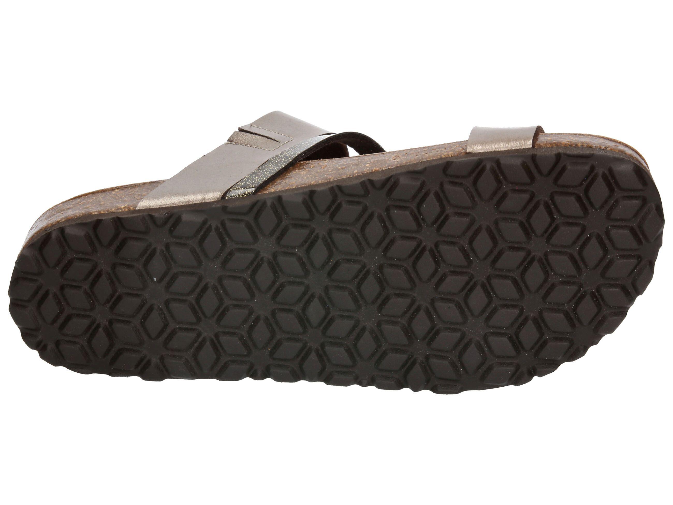 Hausschuh Damen Schnallen LICO Bioline Glitter 6/6