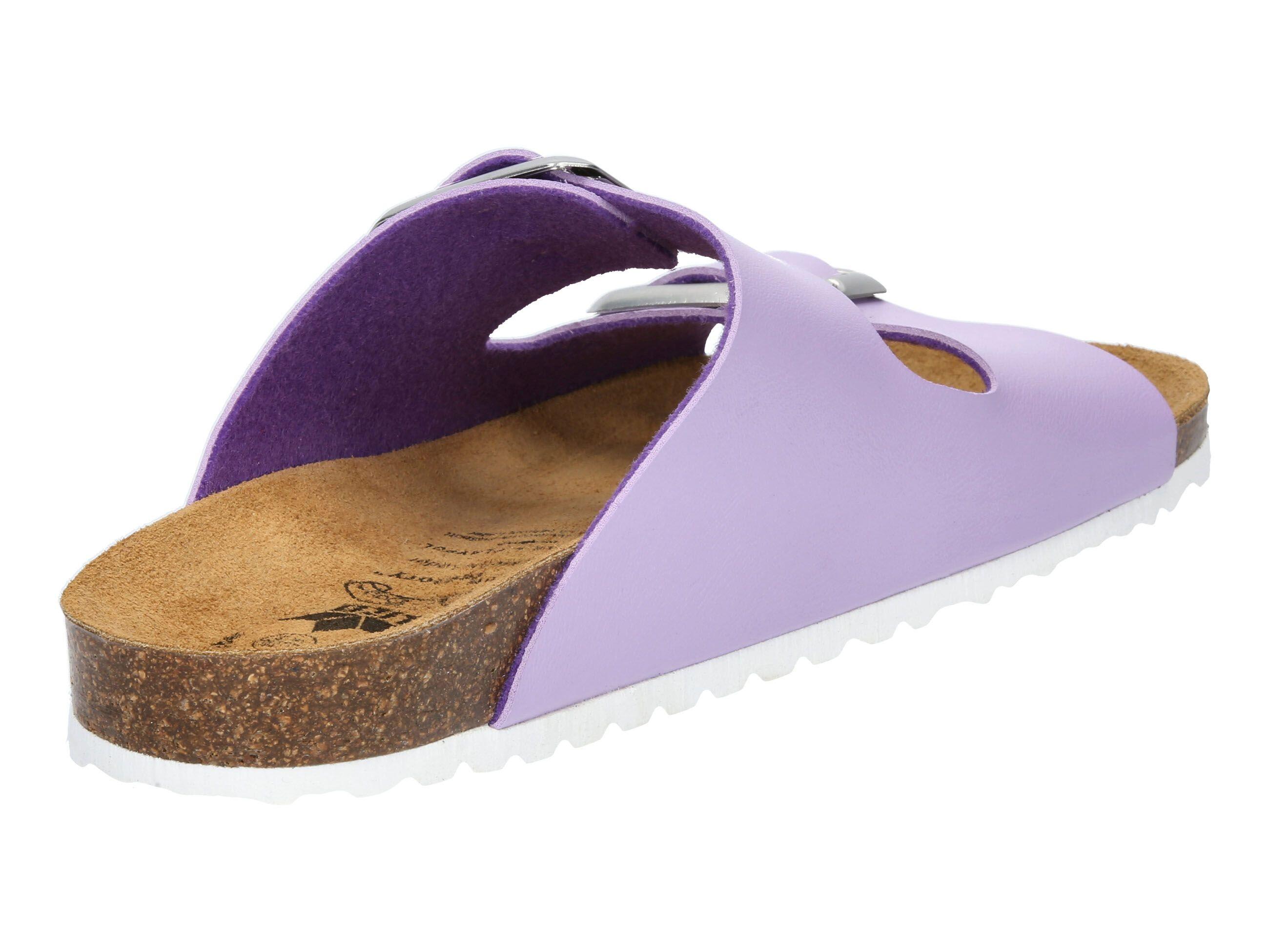 Pantolette Damen Schnallen LICO Bioline Lady Style 4/6