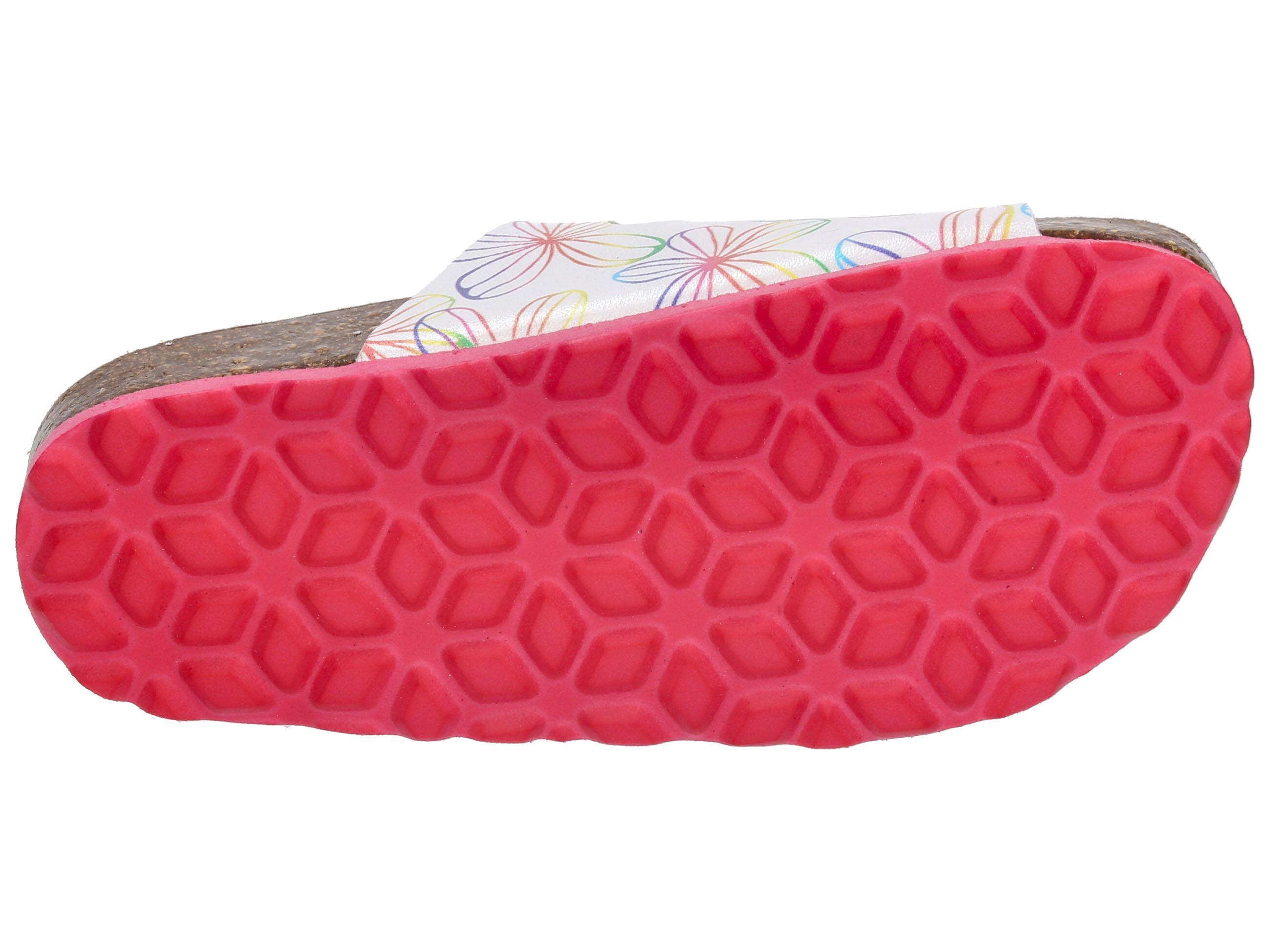 Pantolette Mädchen Schnallen LICO Bioline Flower Kids 6/6