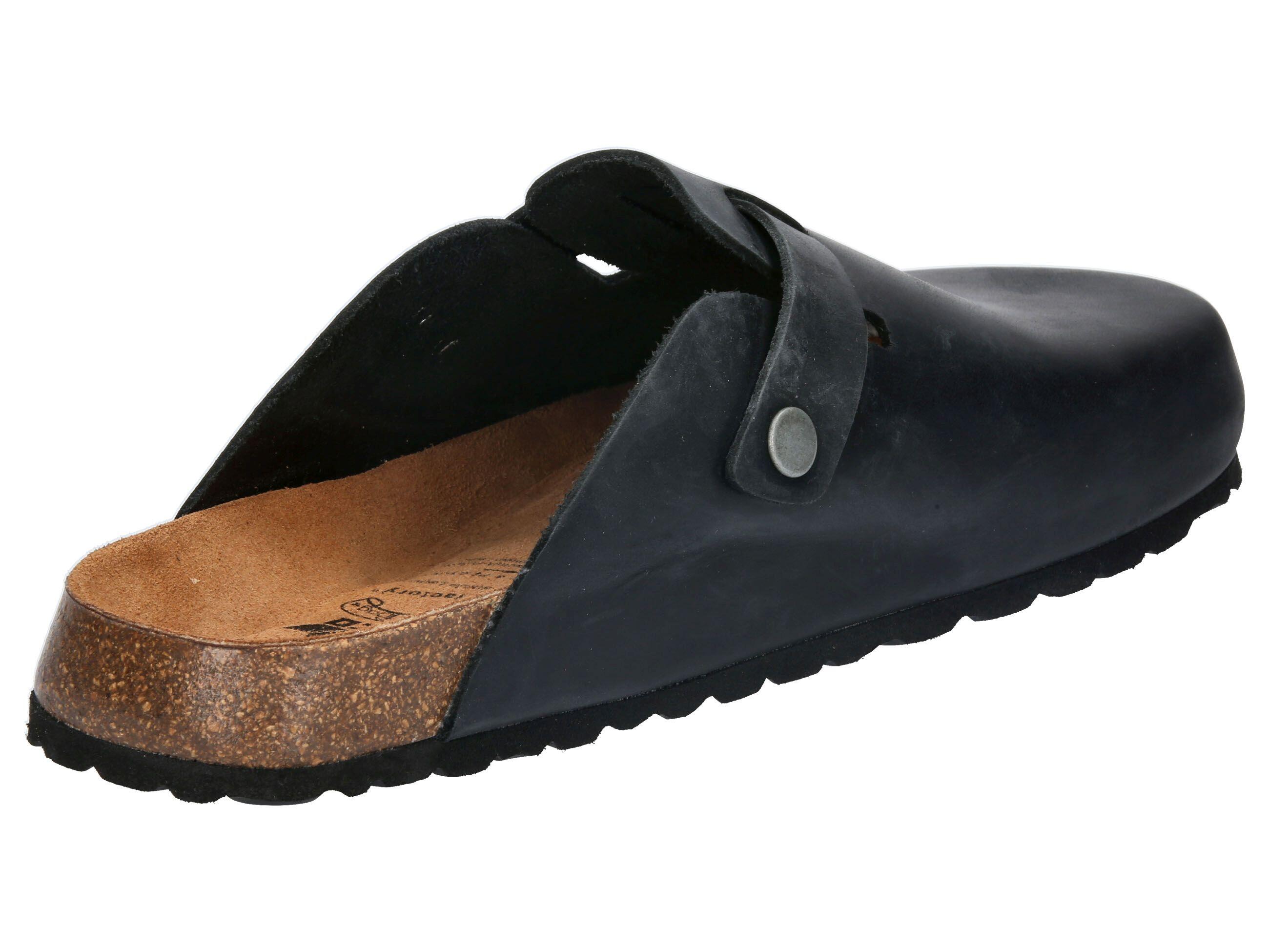 Mule Heren Gespen LICO Bioline Clog Leather 4/6