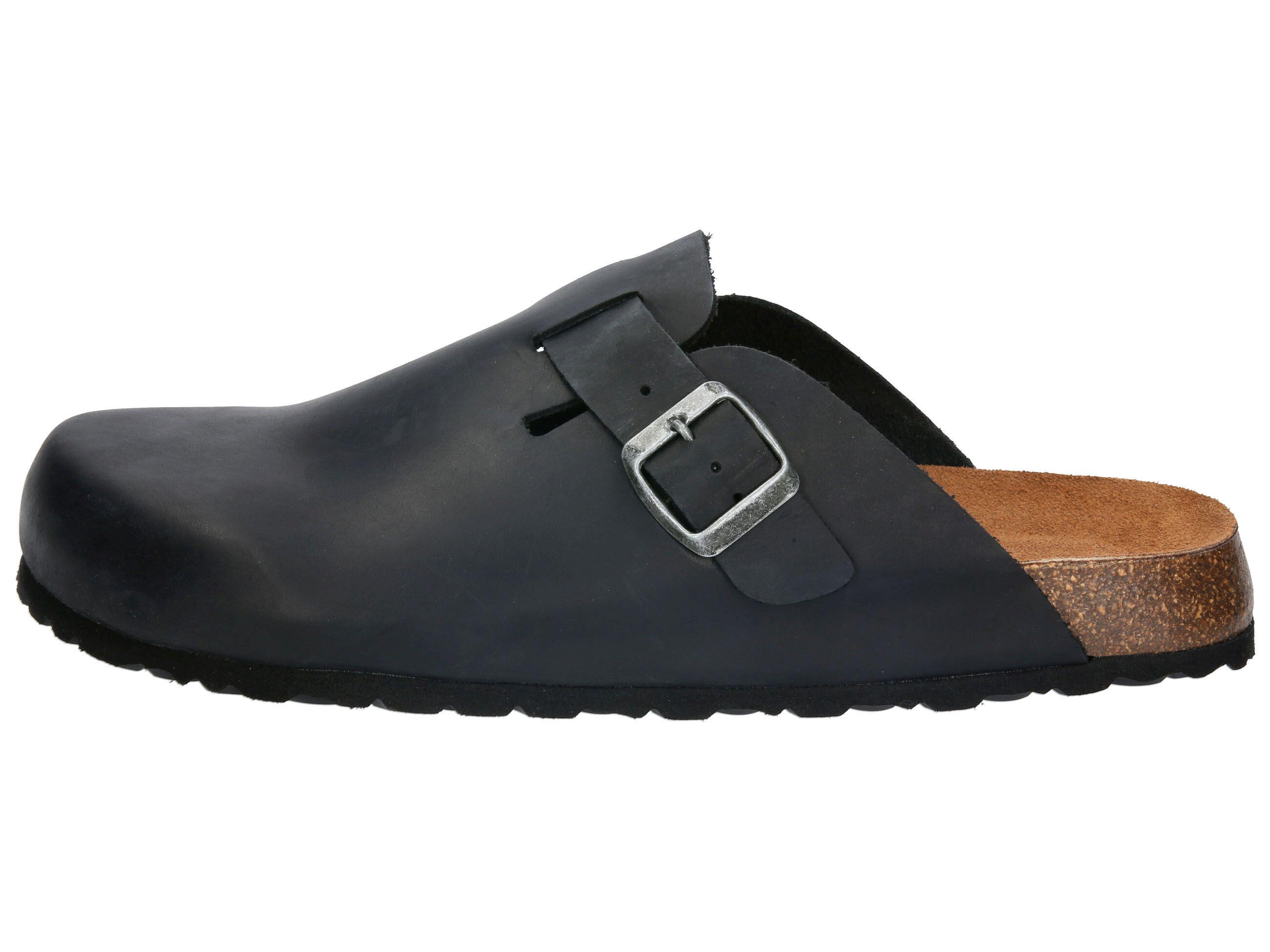 Mule Heren Gespen LICO Bioline Clog Leather 2/6