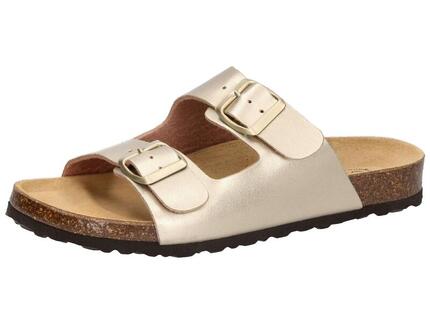 Lico Bioline Platino Pantolette Damen mit 2 Schnallen