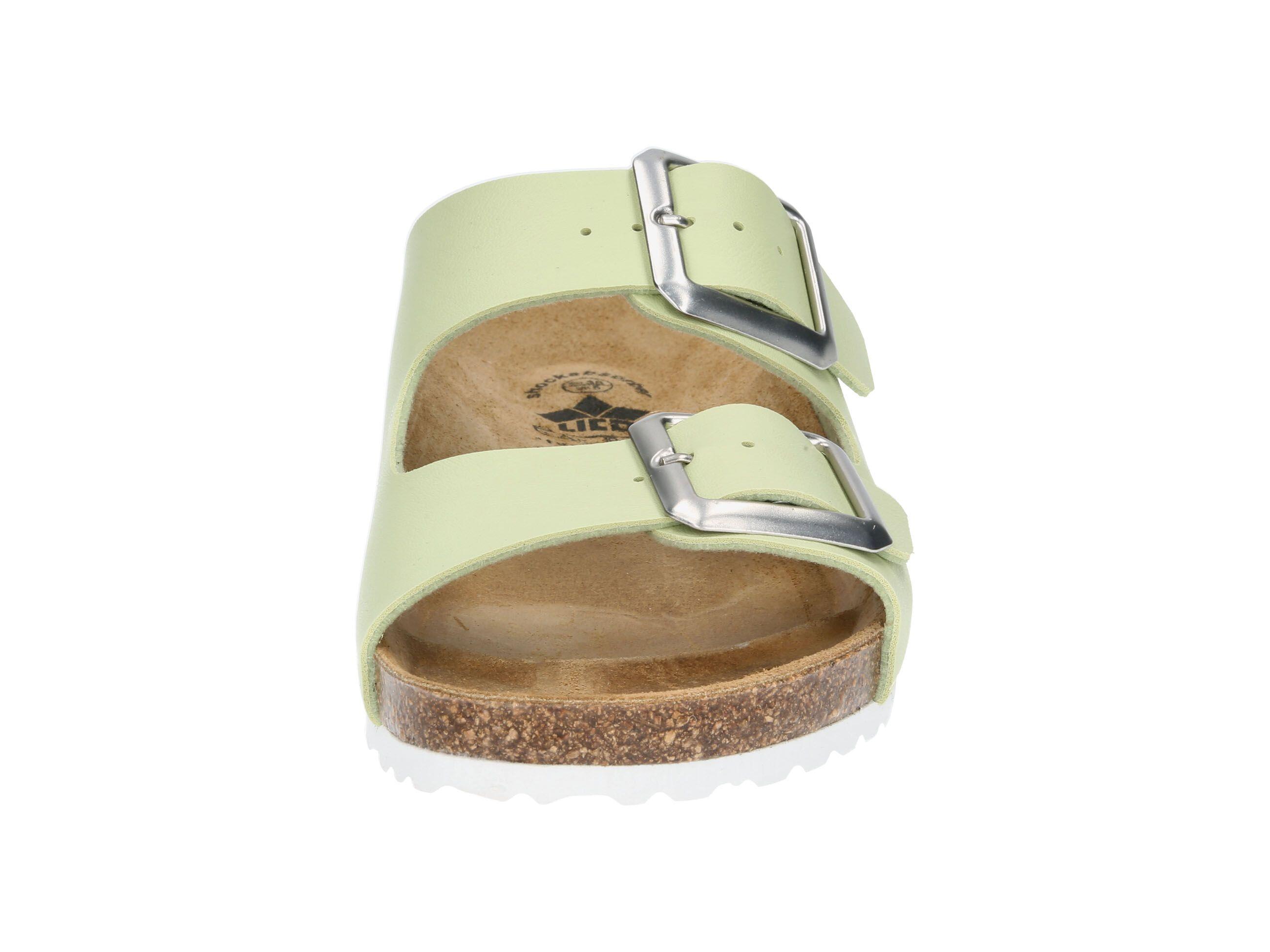 Pantolette Damen Schnallen LICO Bioline Lady Style 3/6
