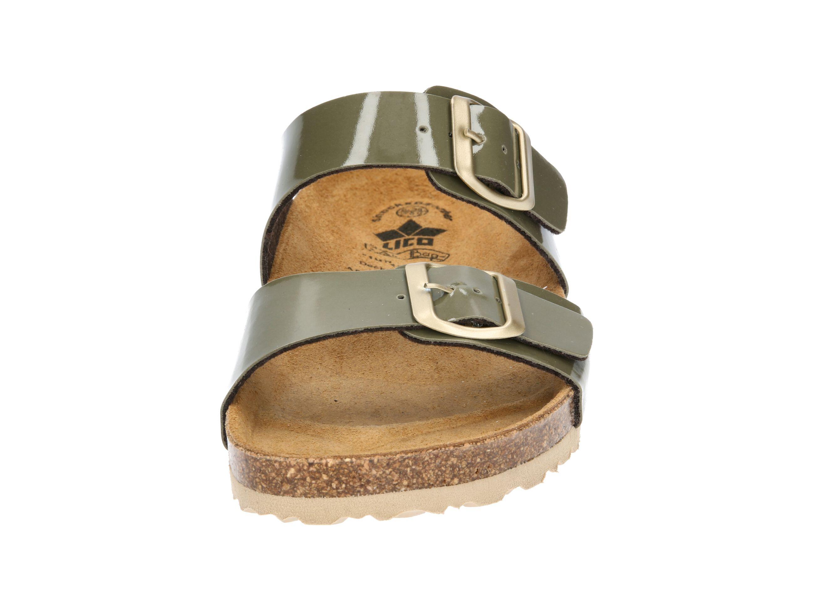 Pantolette Damen Schnallen LICO Bioline Mera 3/6