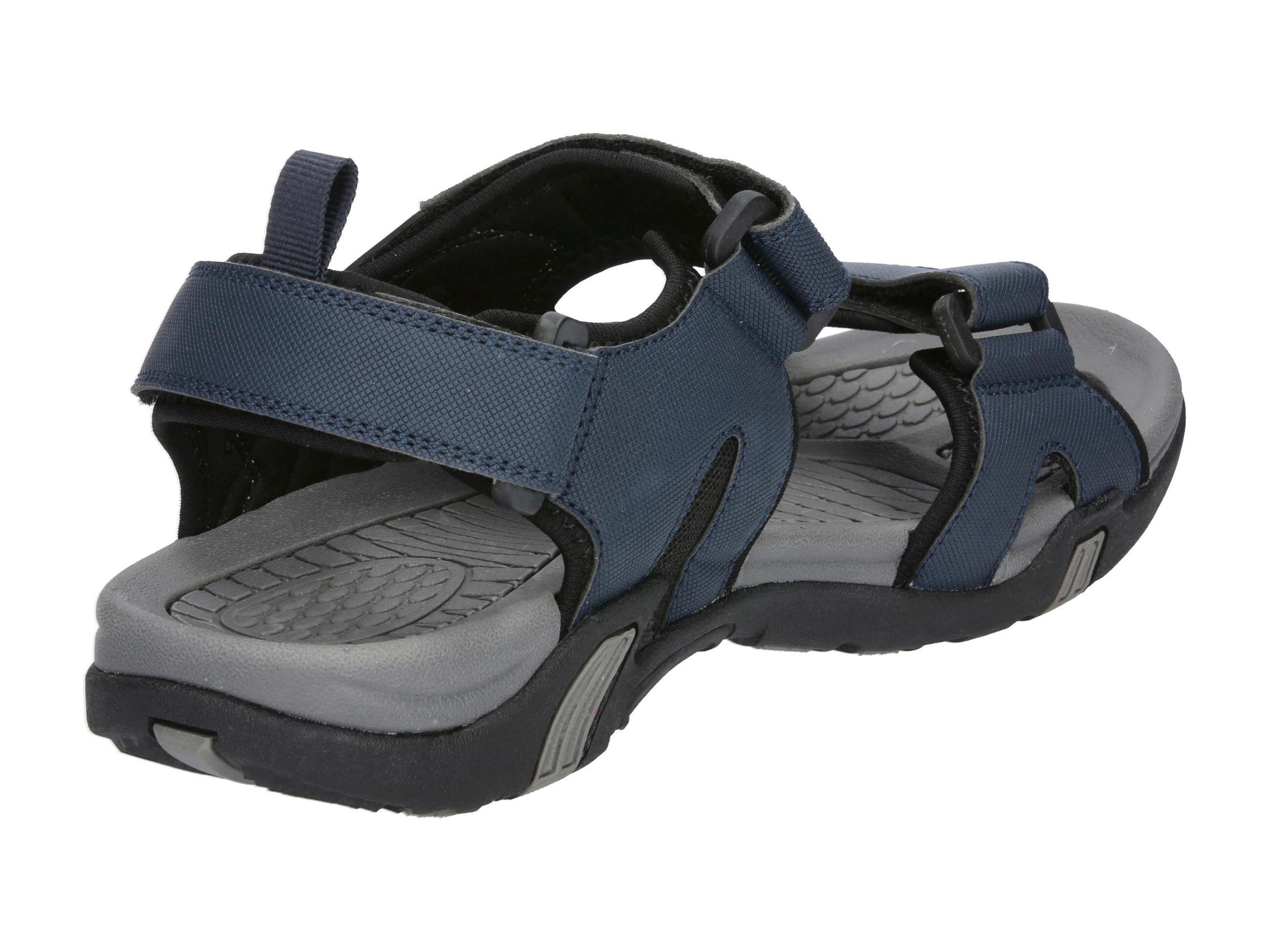 Sandali outdoor - uomo - regolabili, resistenti - Detroit V - blu scuro 4/6