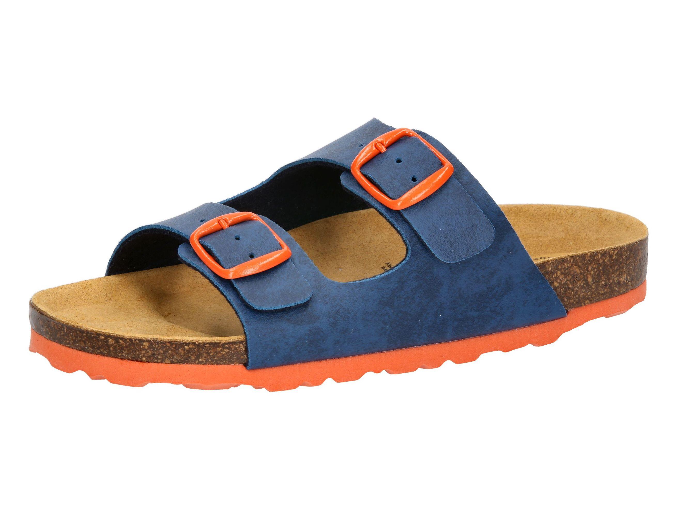 LICO LICO Bioline Kids Mule girls blue synthetic adjustable buckle