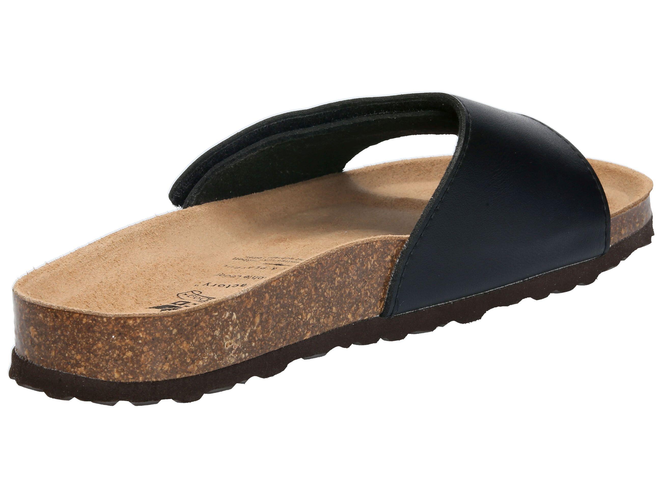 Pantolette Damen Klettverschluss LICO Bioline Clea 4/6
