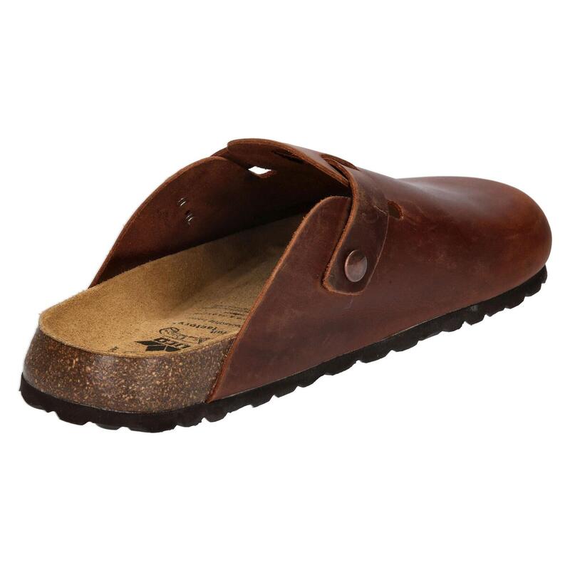 Mule Boucles Hommes LICO Bioline Clog Leather