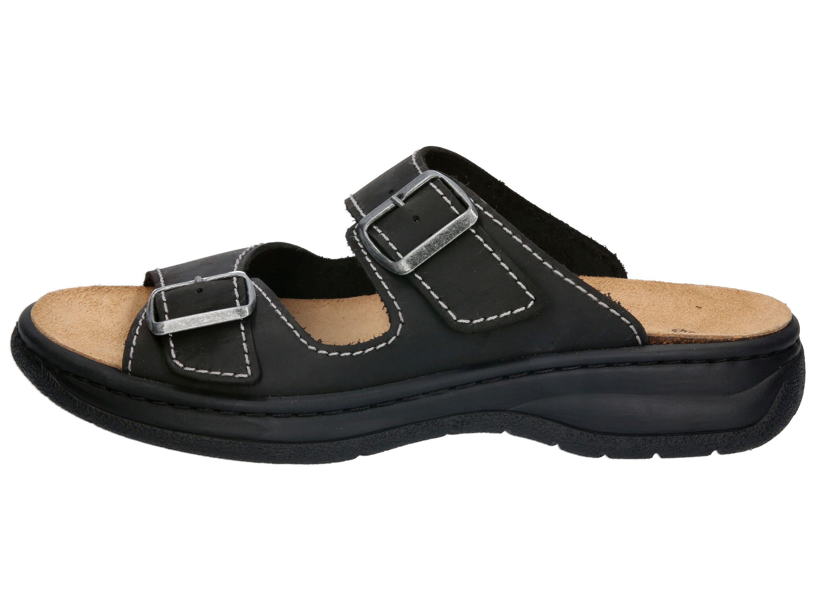 Pantolette Herren Schnallen LICO Lico Wellness 2/6