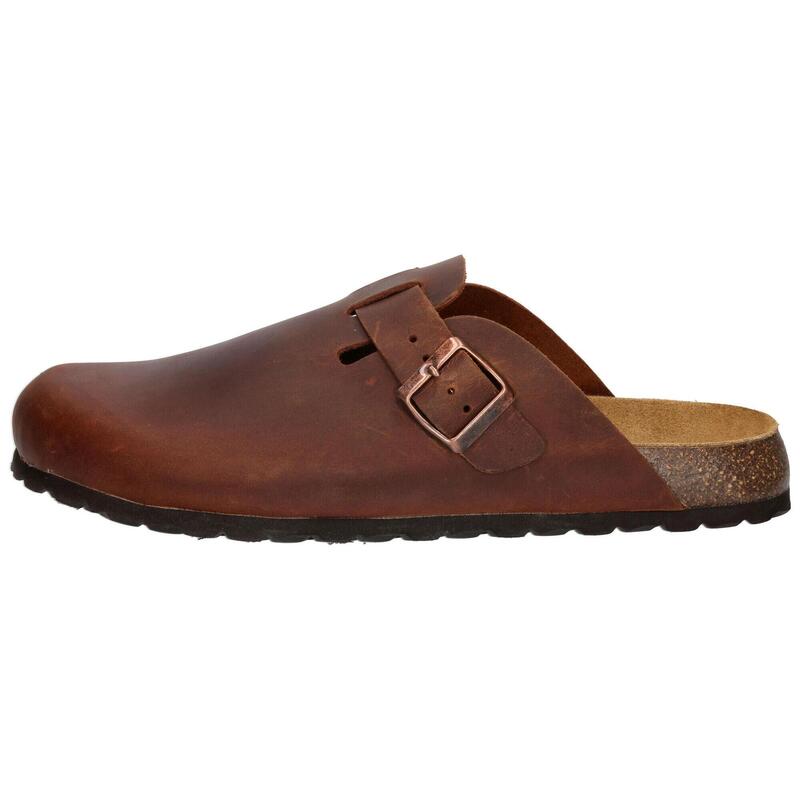Mule Boucles Hommes LICO Bioline Clog Leather