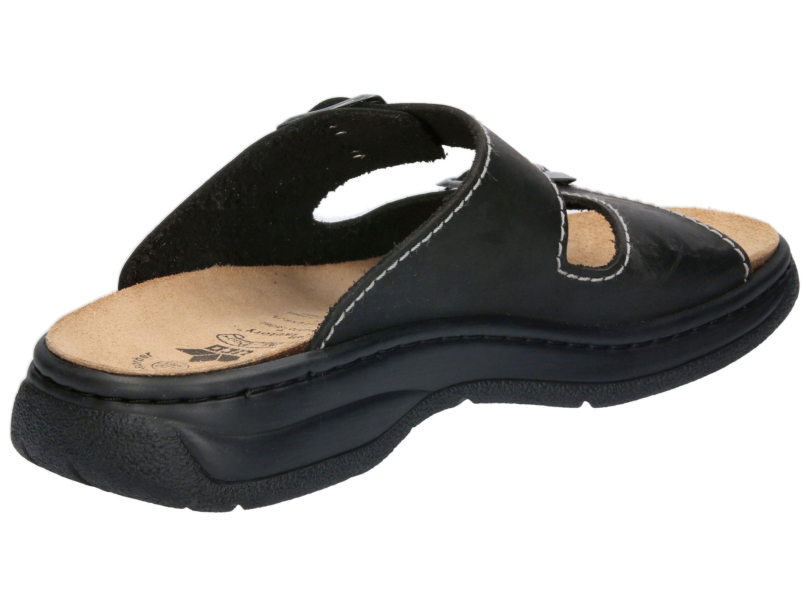 Pantolette Herren Schnallen LICO Lico Wellness 4/6