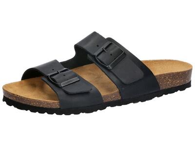 Pantolette Herren Schnallen LICO Bioline Jenrik