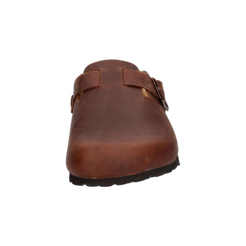 Mule Boucles Hommes LICO Bioline Clog Leather