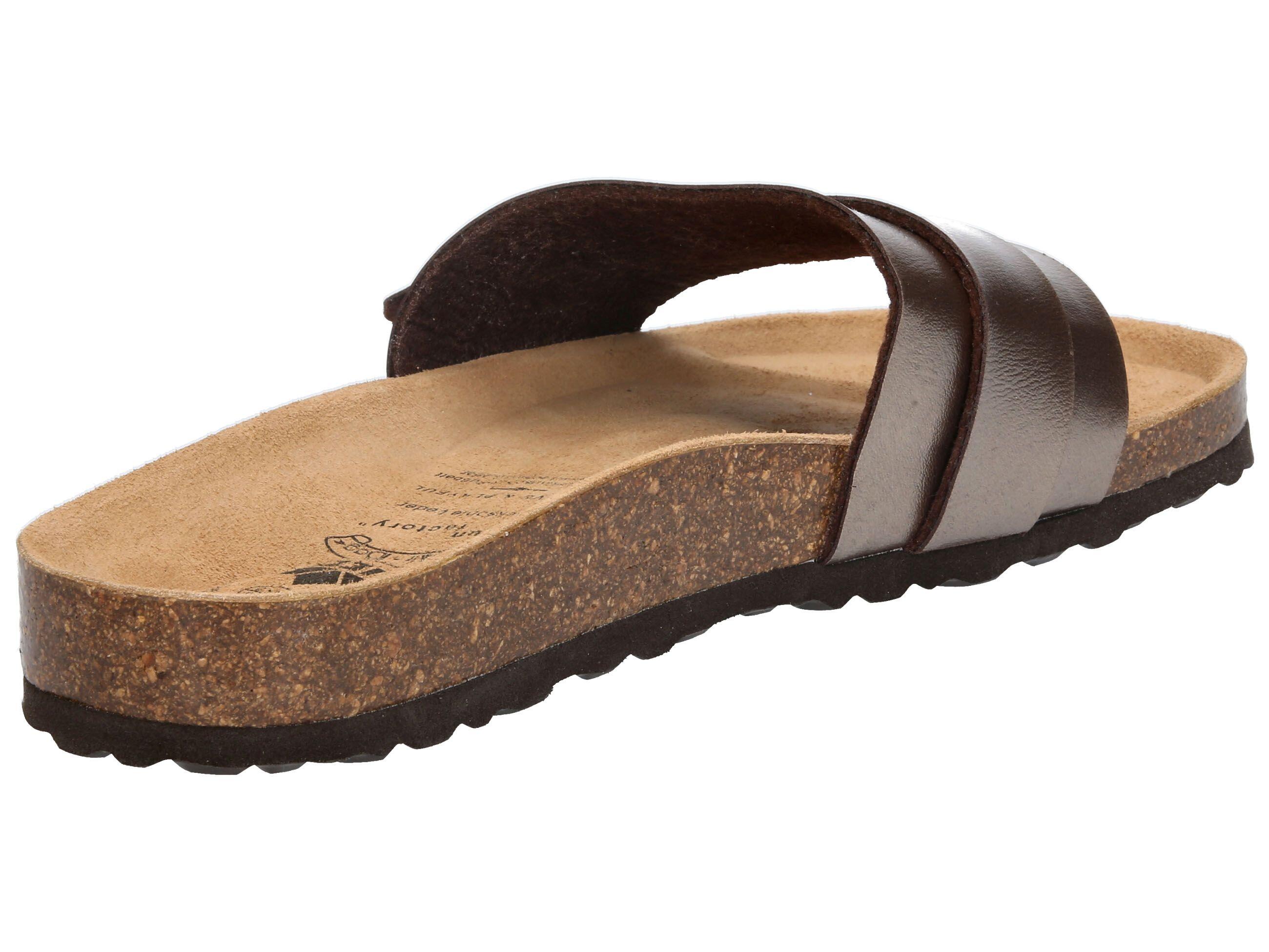 Pantolette Damen Schnallen LICO Bioline Solveig 4/6