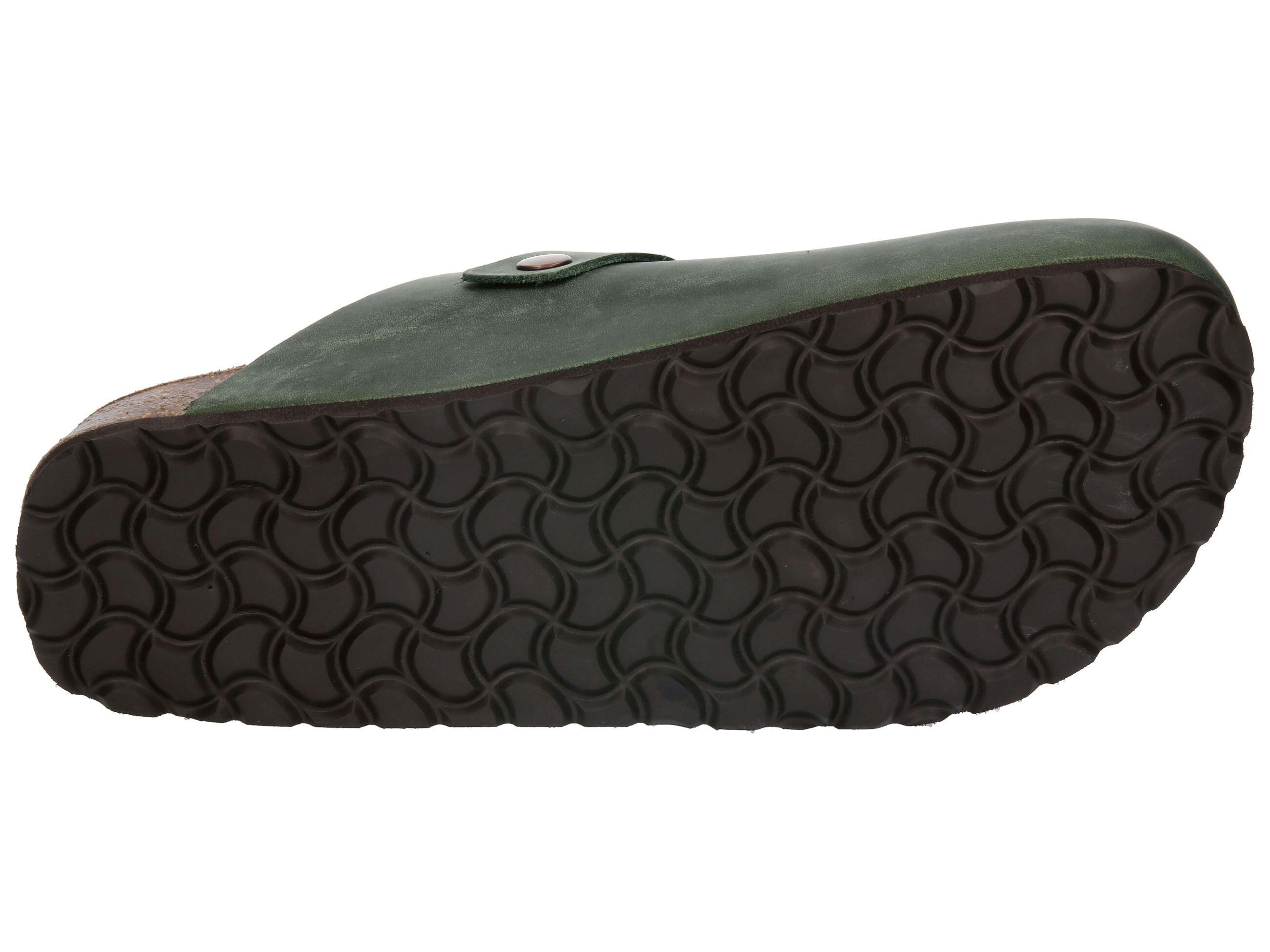 Pantolette Herren Schnallen LICO Bioline Clog Leather 6/6