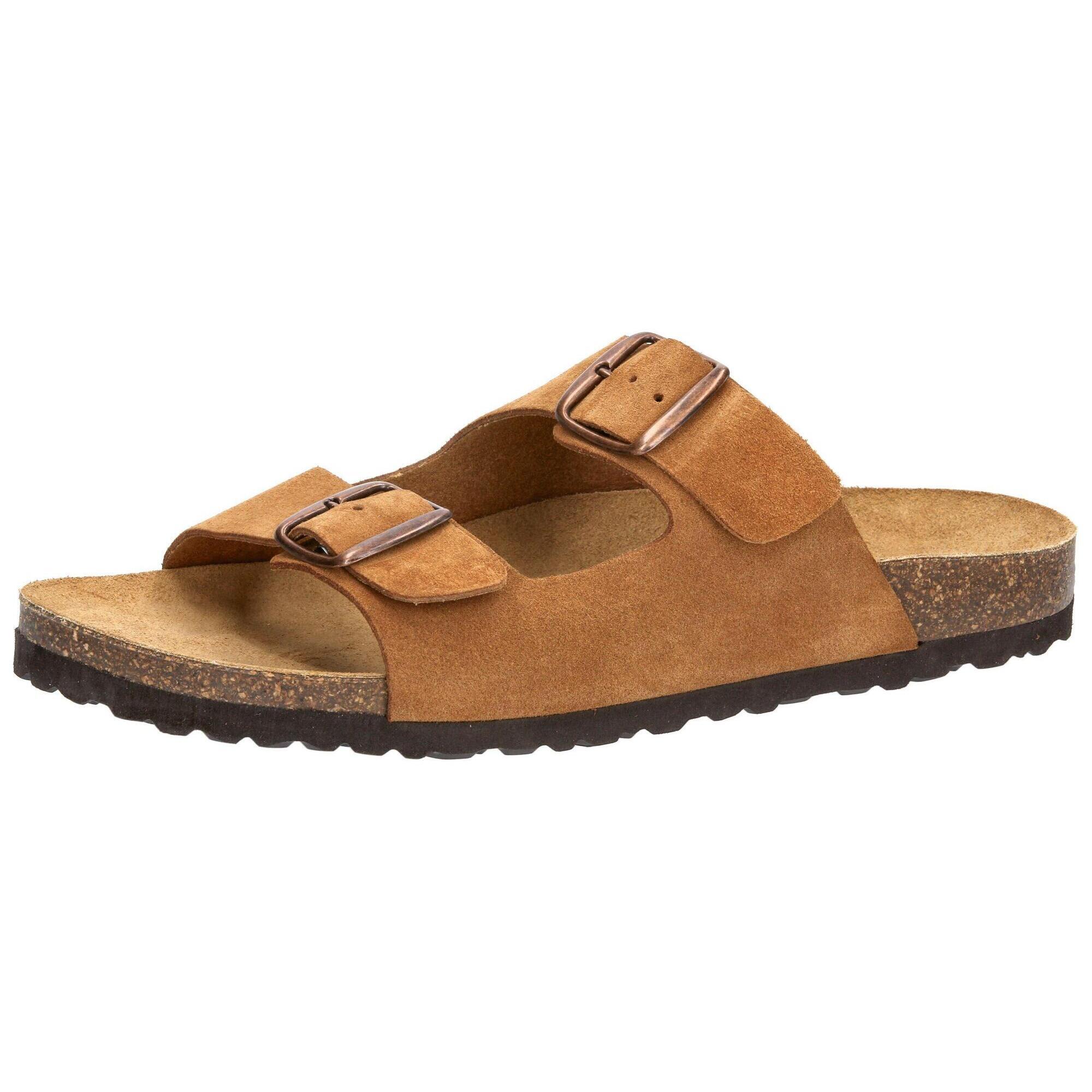 Lico - Mule Boucles Hommes Lico Alvaro - Sandales - Marron - 38 - Decathlon