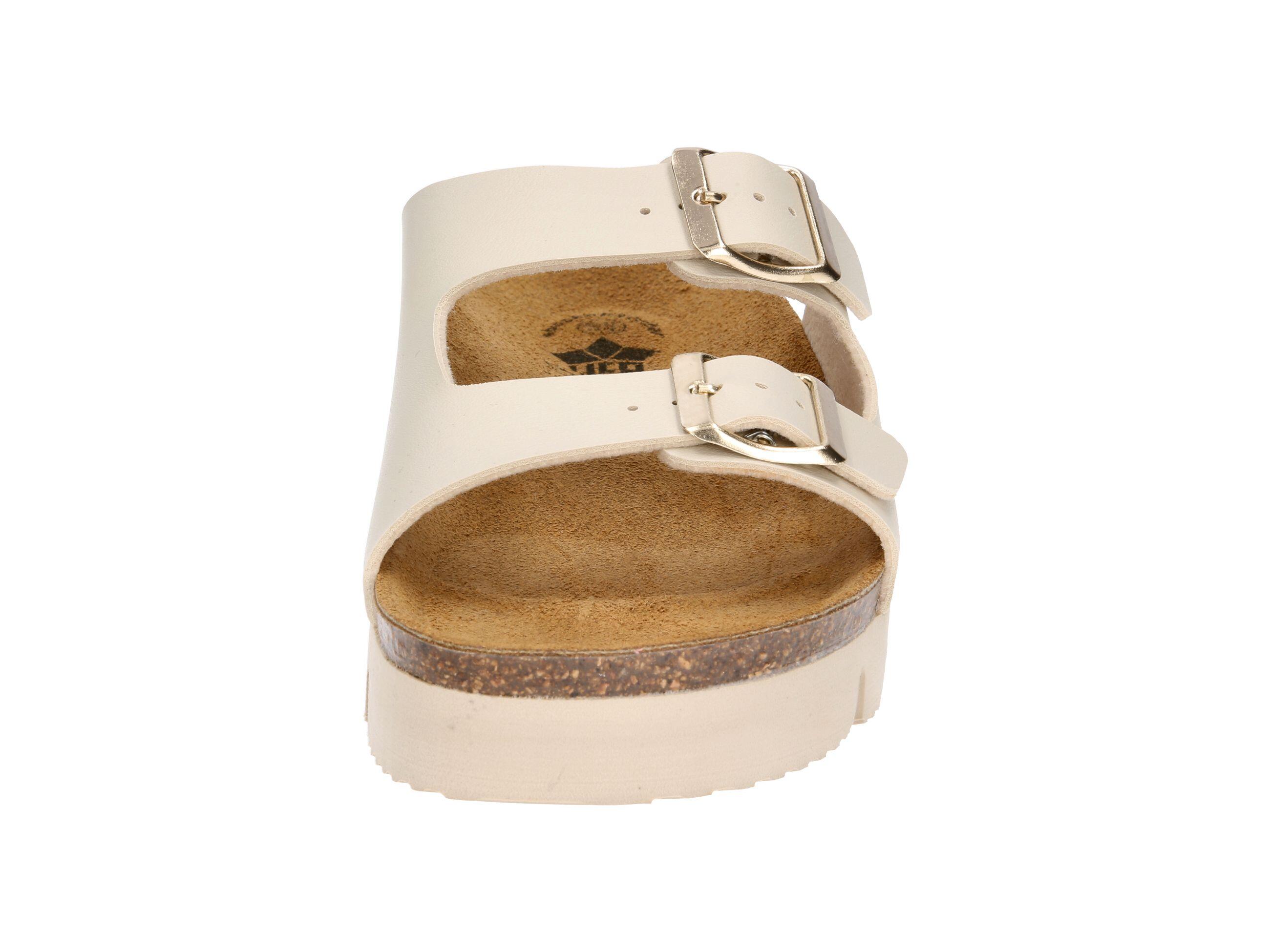Pantolette Damen Schnallen LICO Bioline Chic 3/6