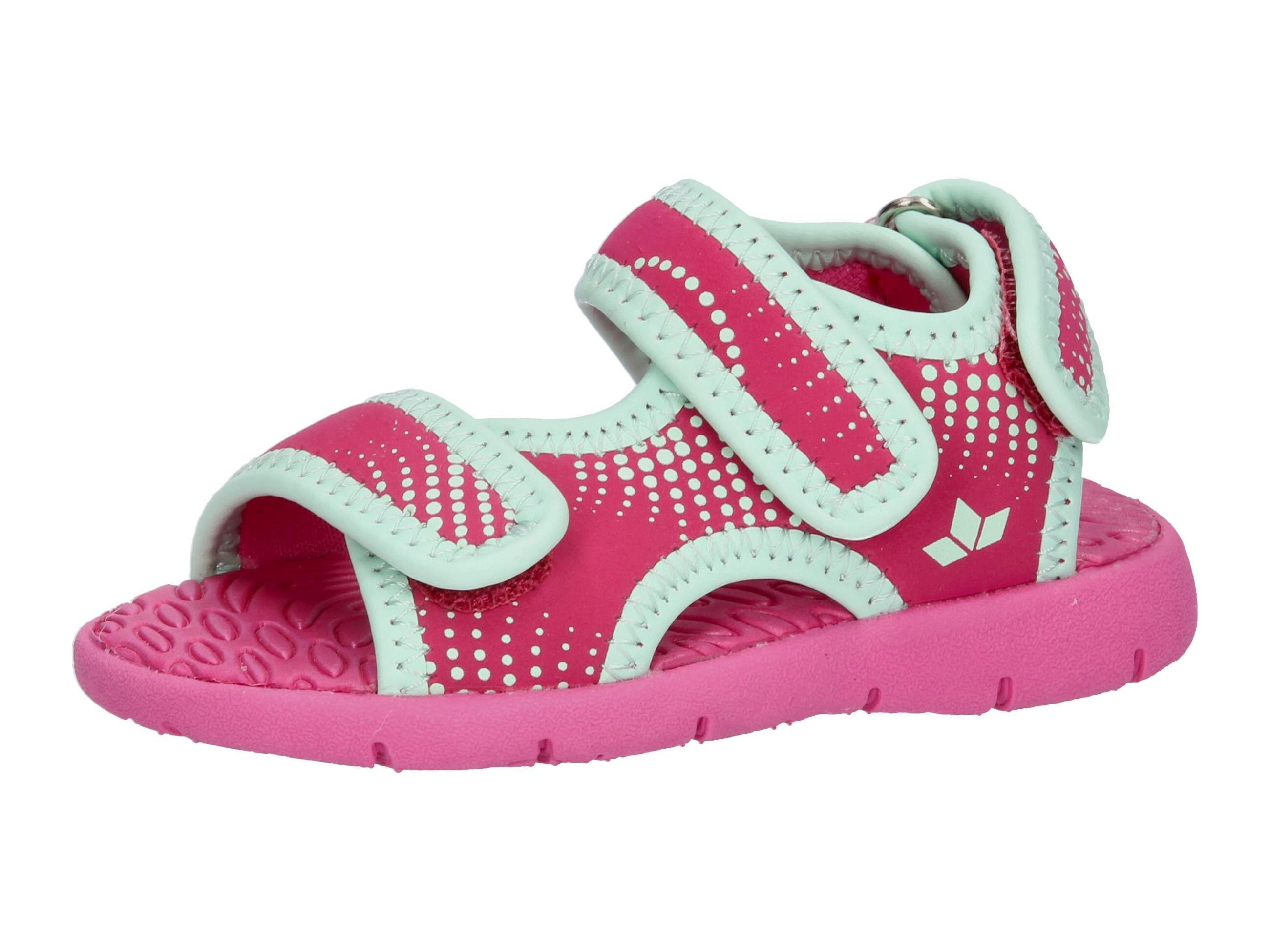 LICO LICO Archie V Girls' Sandals Synthetic Pink/Turquoise Velcro