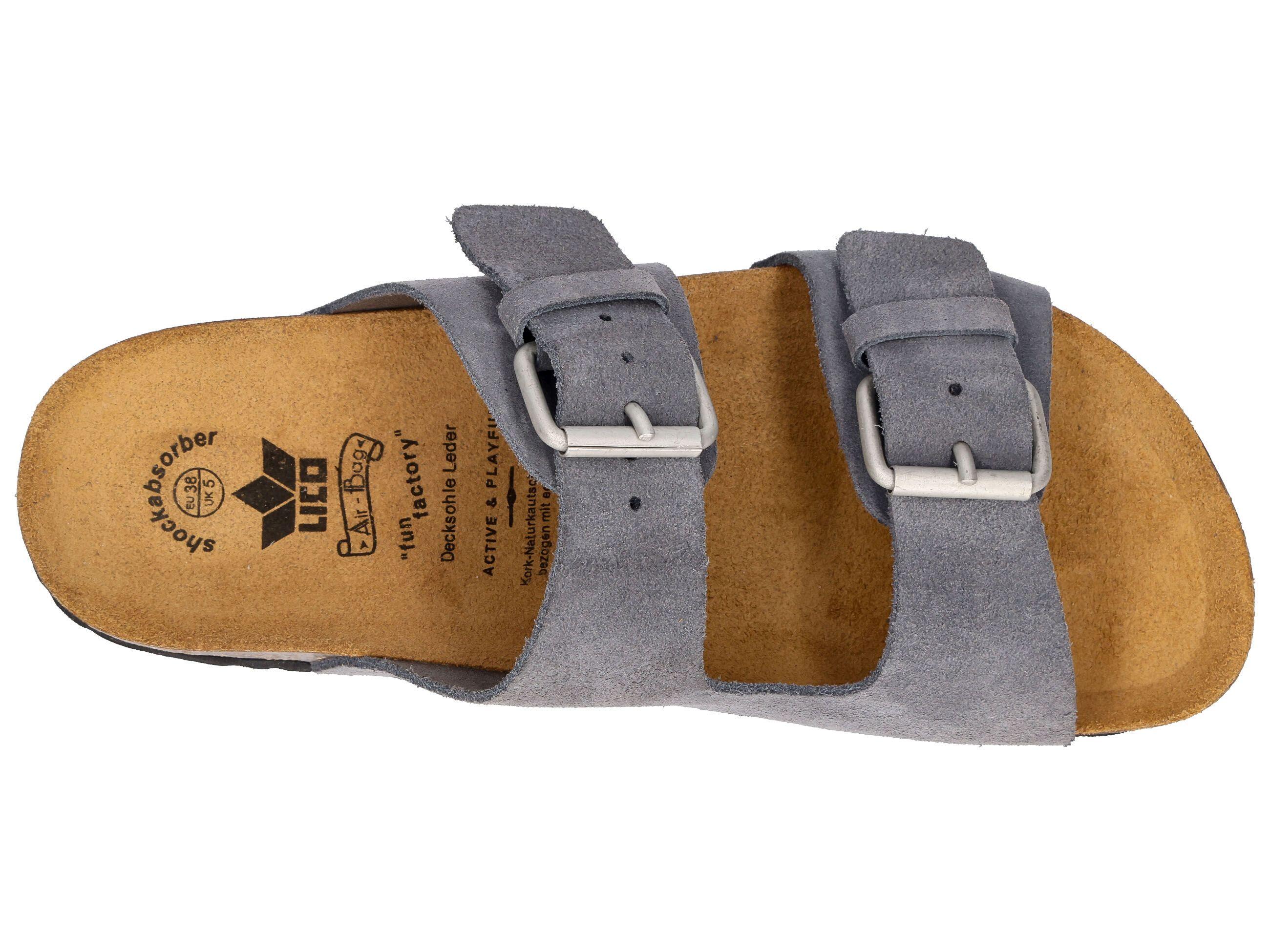 Pantolette Damen Schnallen LICO Bioline Juana 5/6