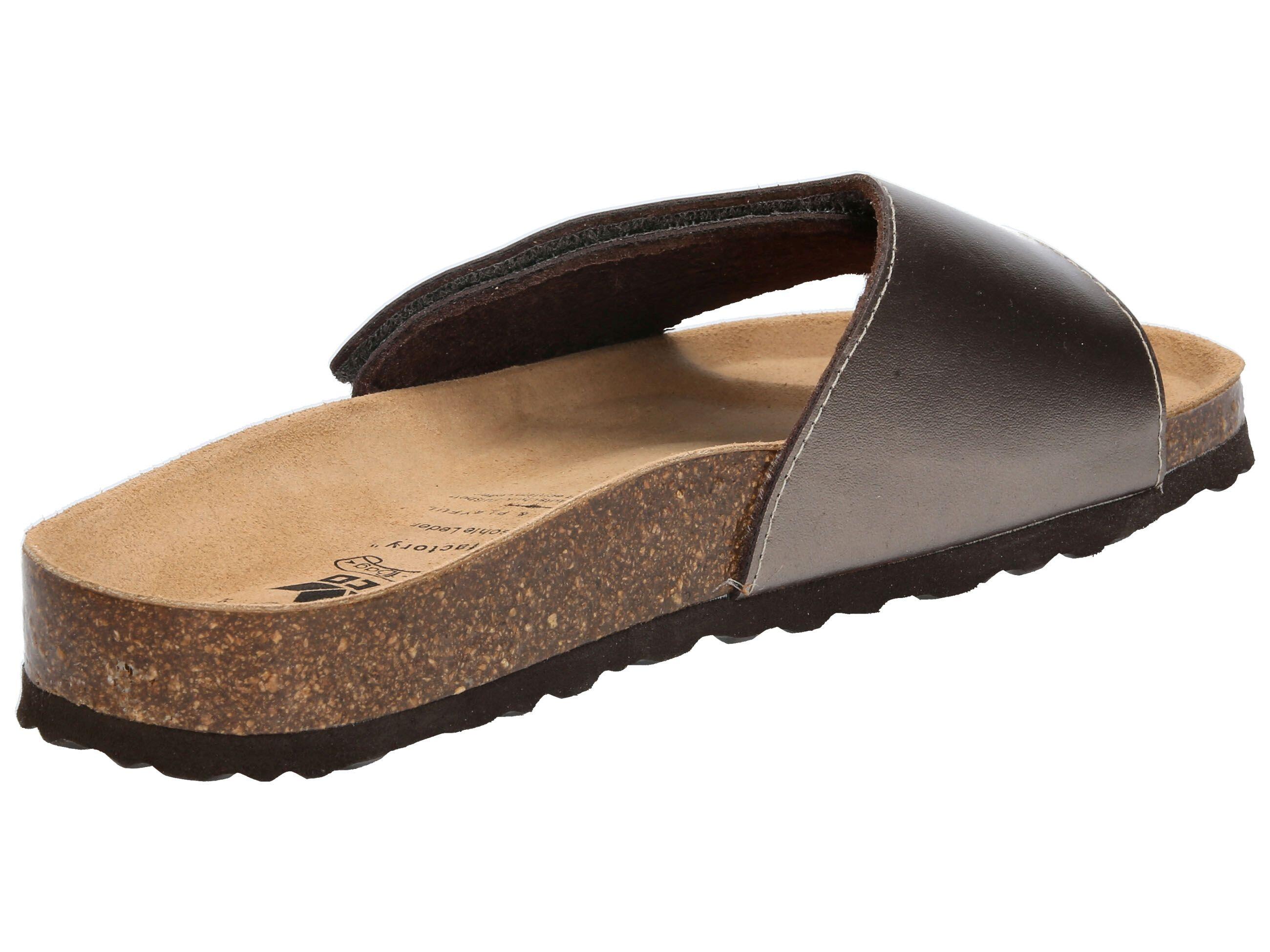 Pantolette Damen Klettverschluss LICO Bioline Clea 4/6