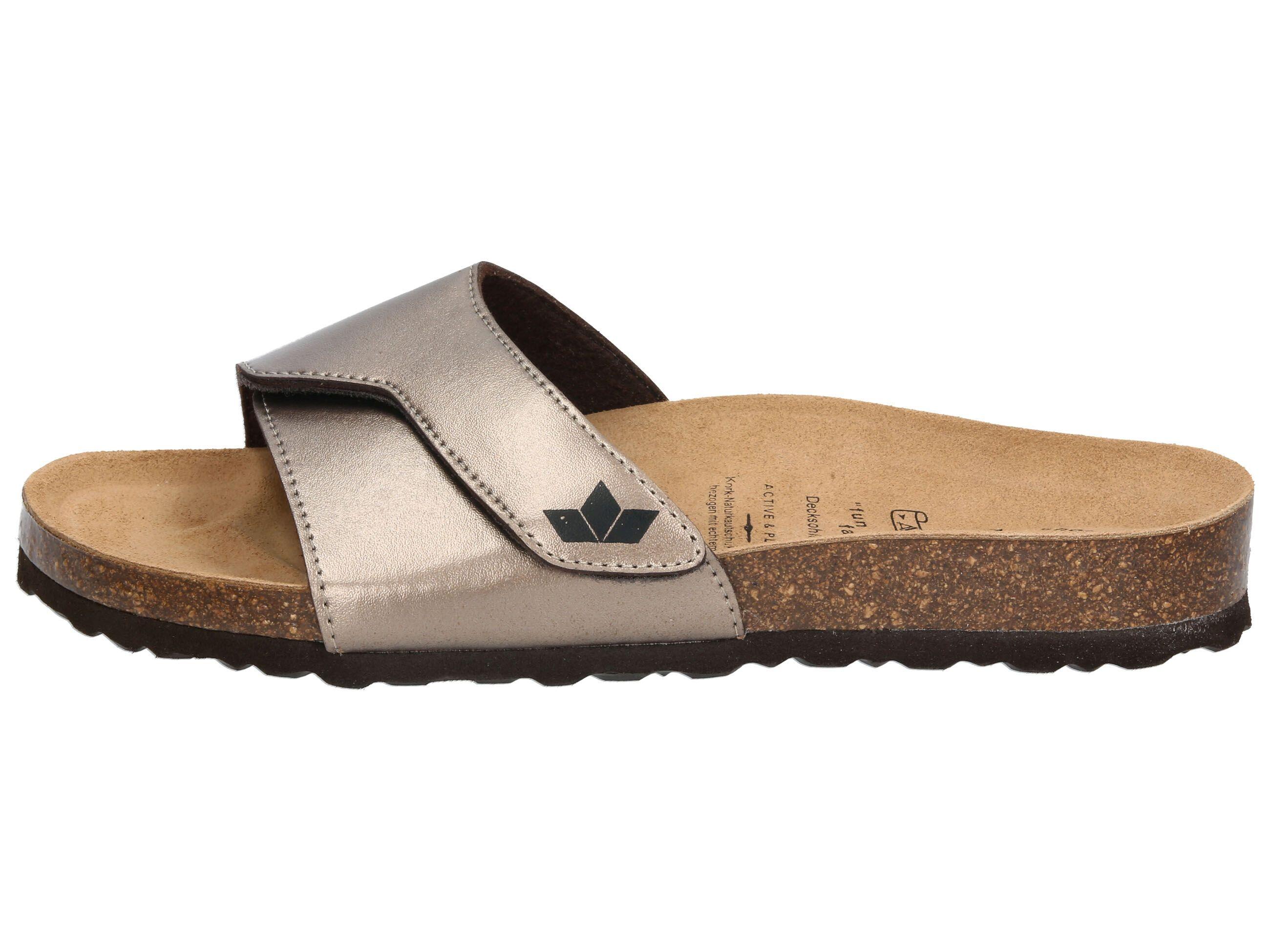 Pantolette Damen Klettverschluss LICO Bioline Clea 2/6