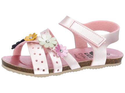 LICO Bioline Nicolina Kinder-Pantolette mit Klettverschluss