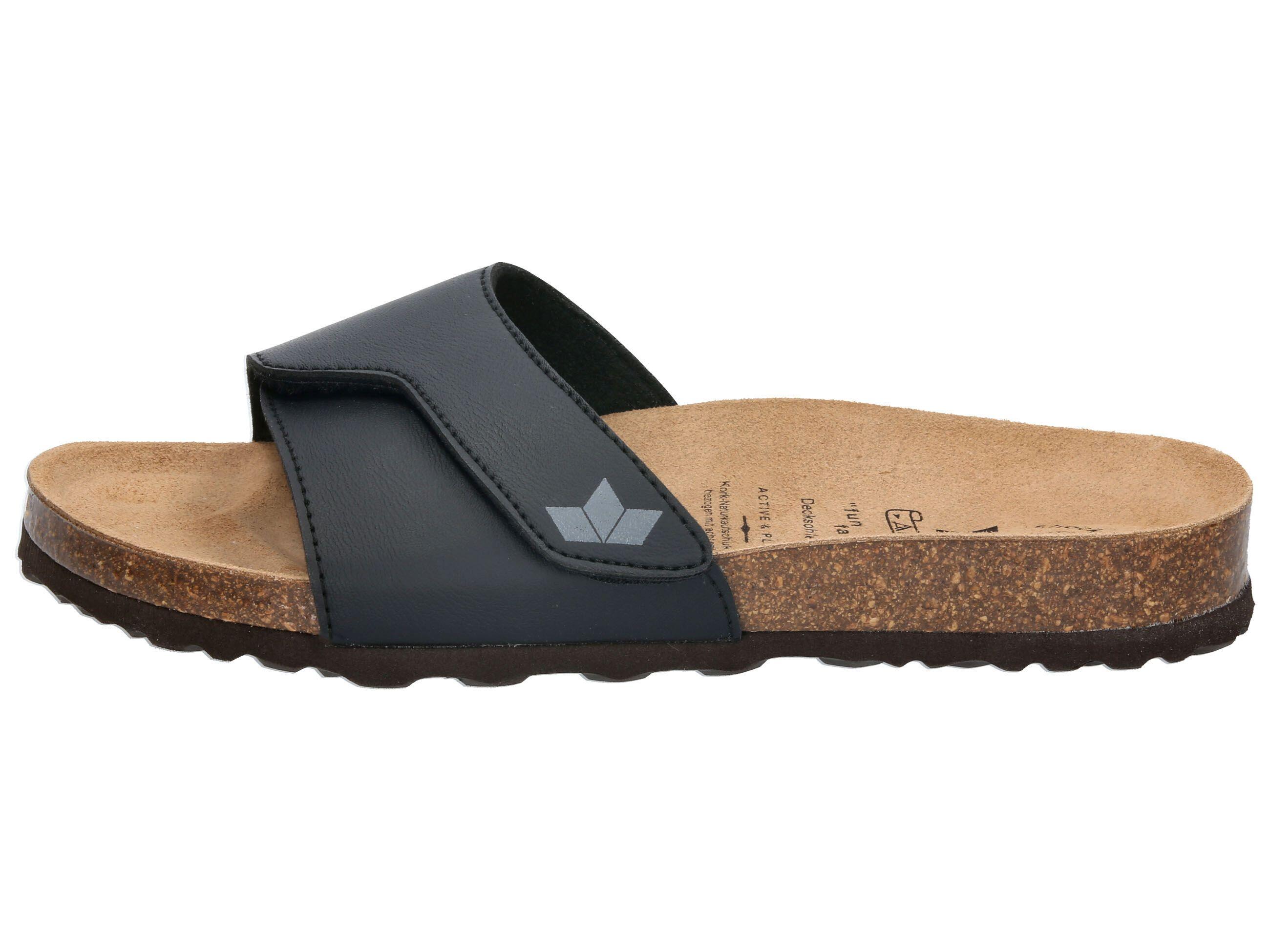 Pantolette Damen Klettverschluss LICO Bioline Clea 2/6