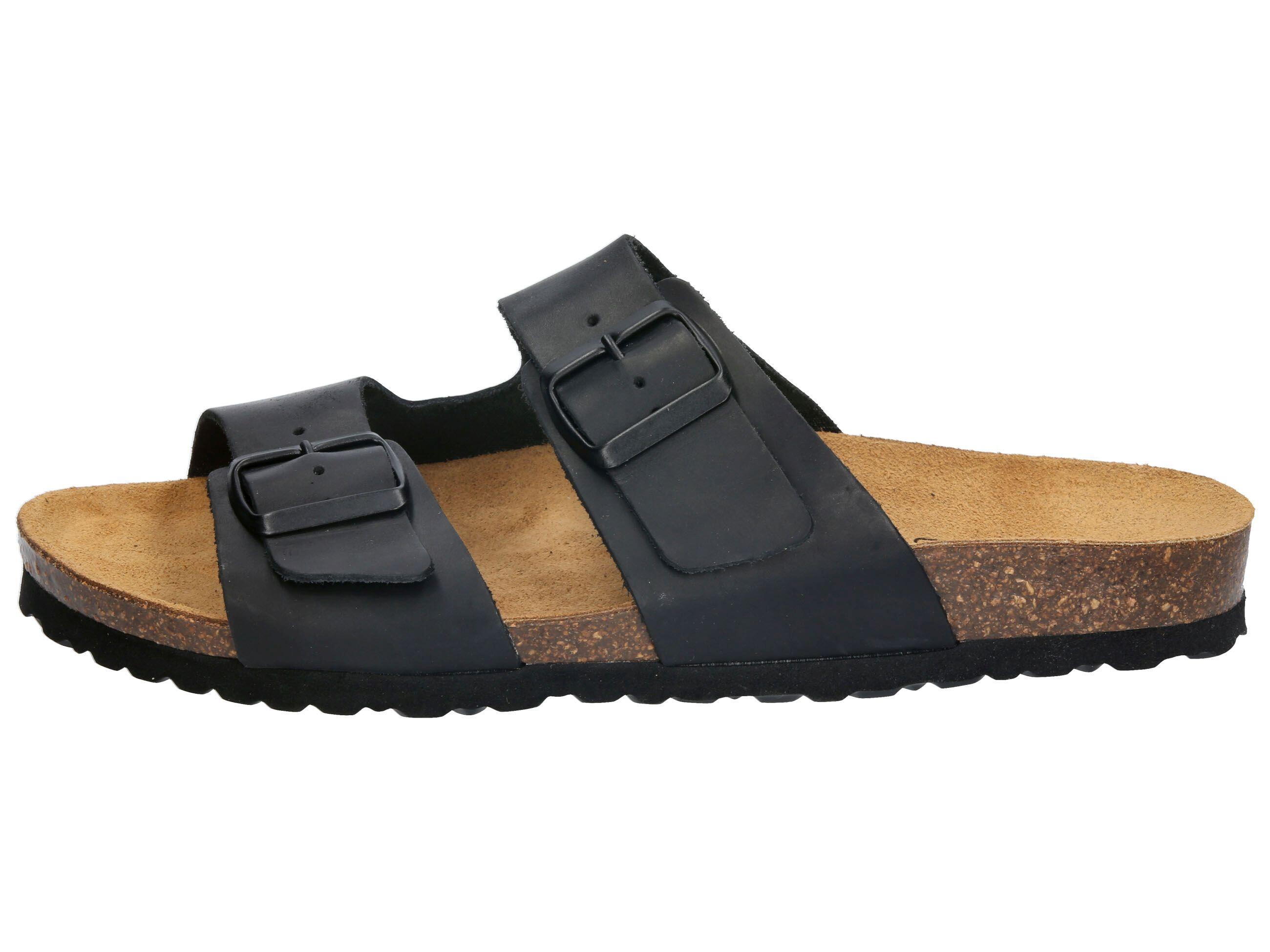 Pantolette Herren Schnallen LICO Bioline Jenrik 2/6