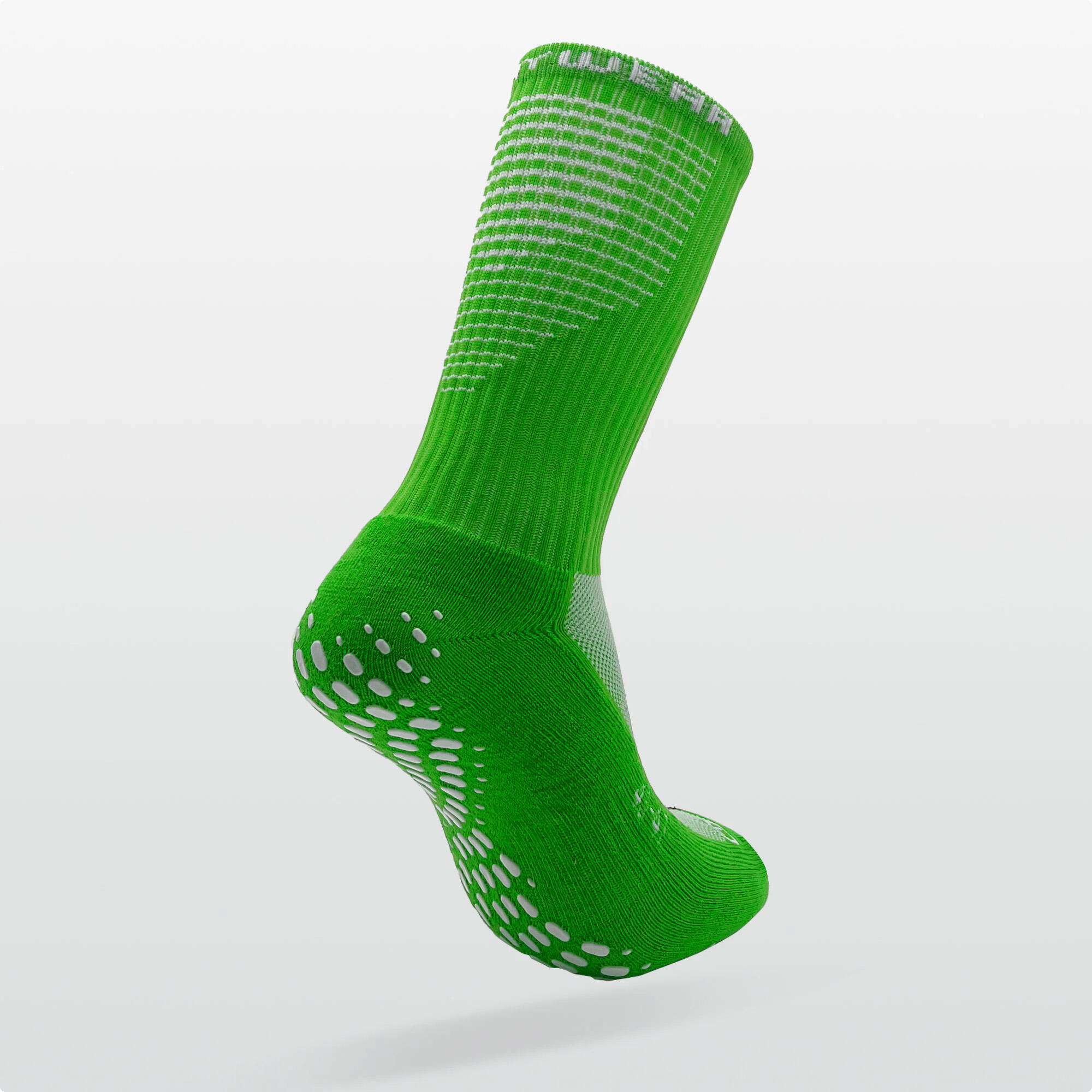Playwear - Chaussettes Antidérapantes Vertes - Chaussettes - Blanc|vert - 38/42 - Decathlon