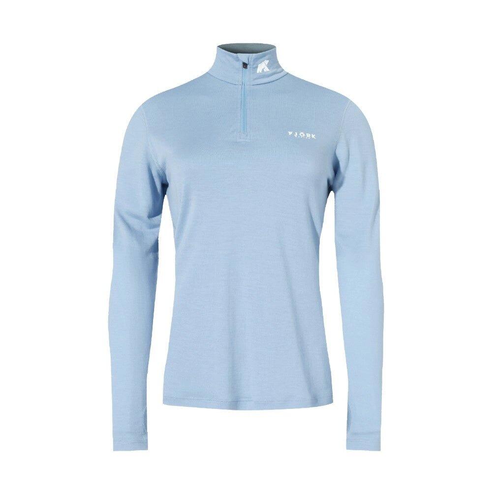T-shirt  a maniche lunghe 100% lana merino - Bjork 210 Zip 3/3