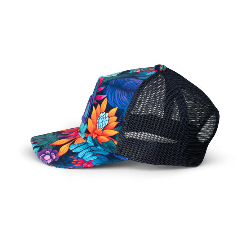 Șapcă de echitație cu cozoroc tip trucker Power Flower