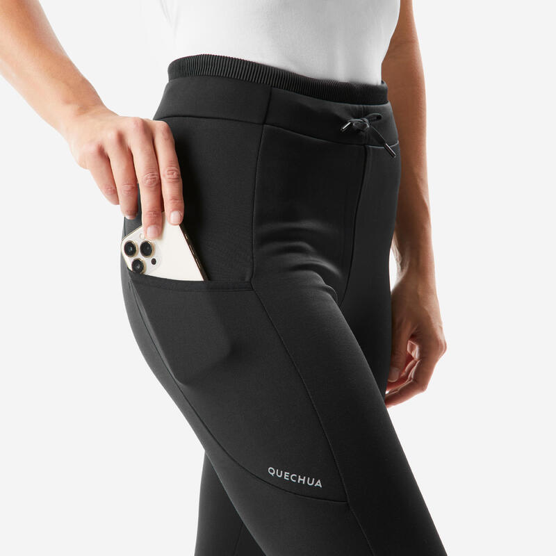 Second Life - Legginsy turystyczne damskie Quechua SH500 Warm - Stan Dobry
